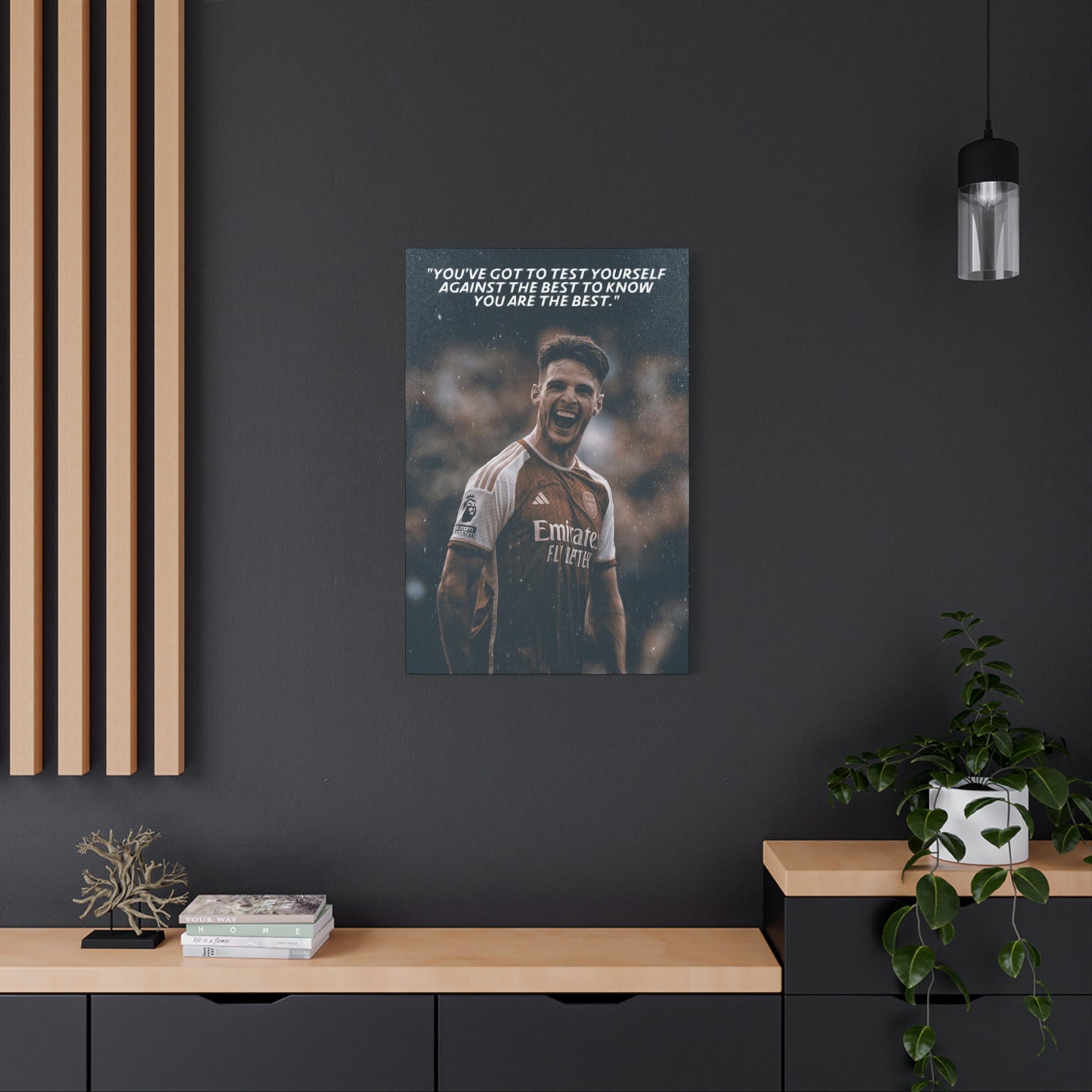 Declan Rice Motivational Canvas