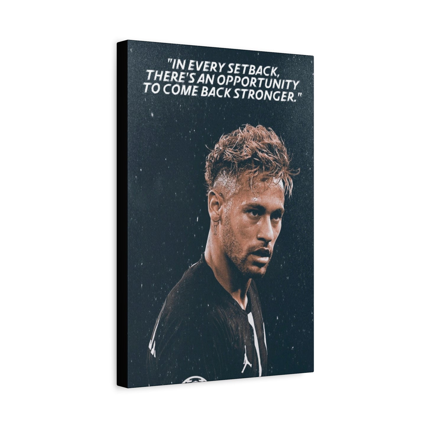 Neymar Motivational Canvas