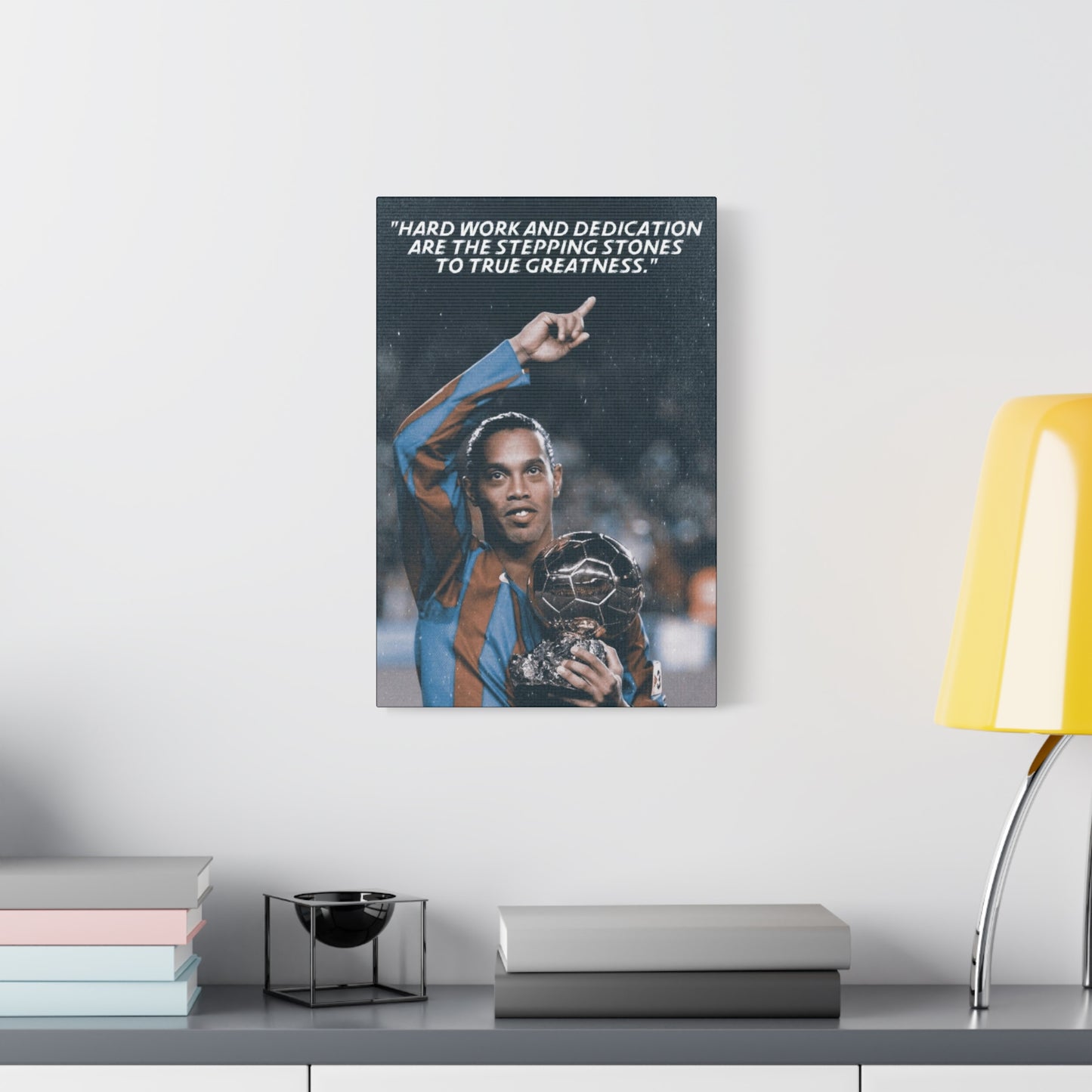 Ronaldinho Motivational Canvas