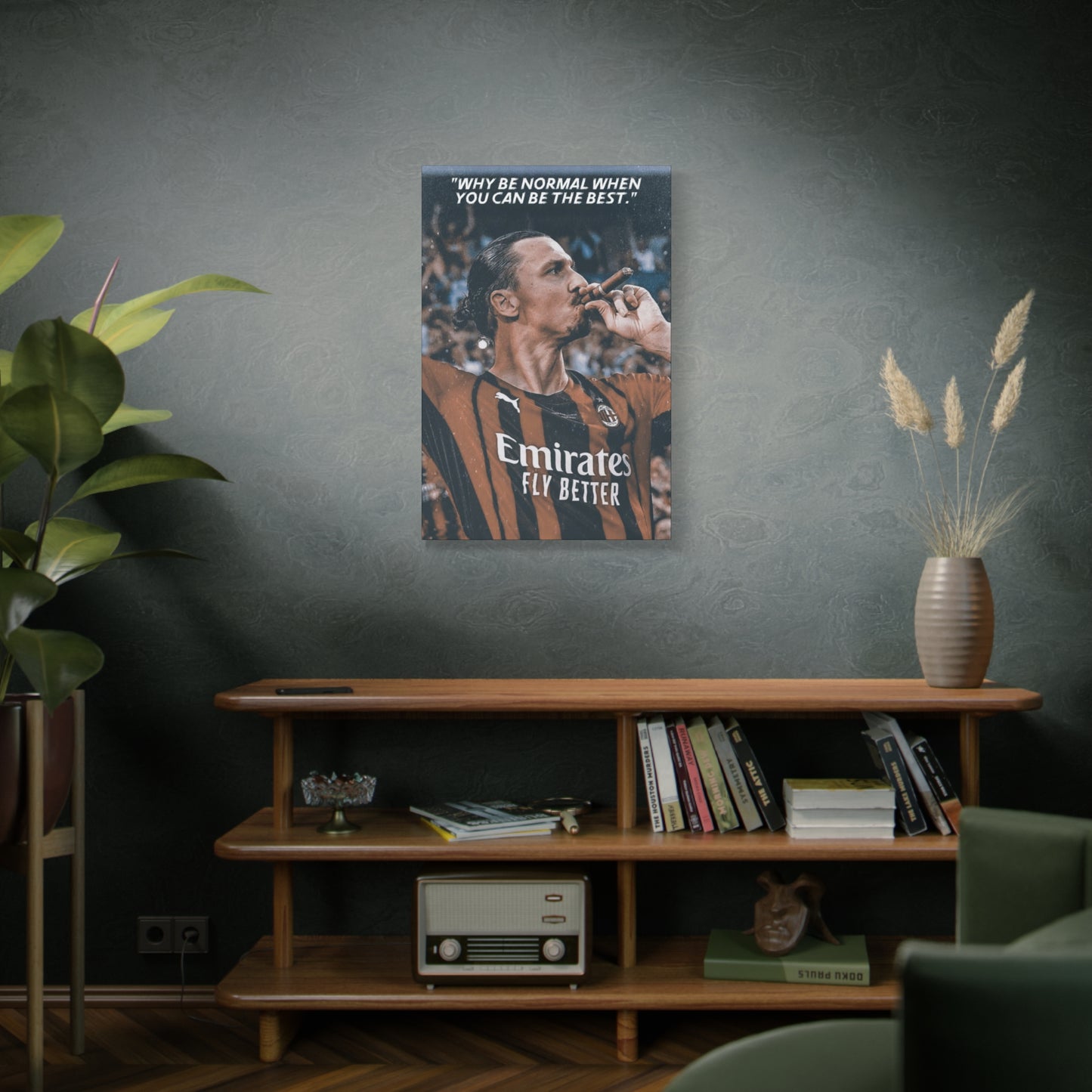 Zlatan Ibrahimovic Motivational Canvas