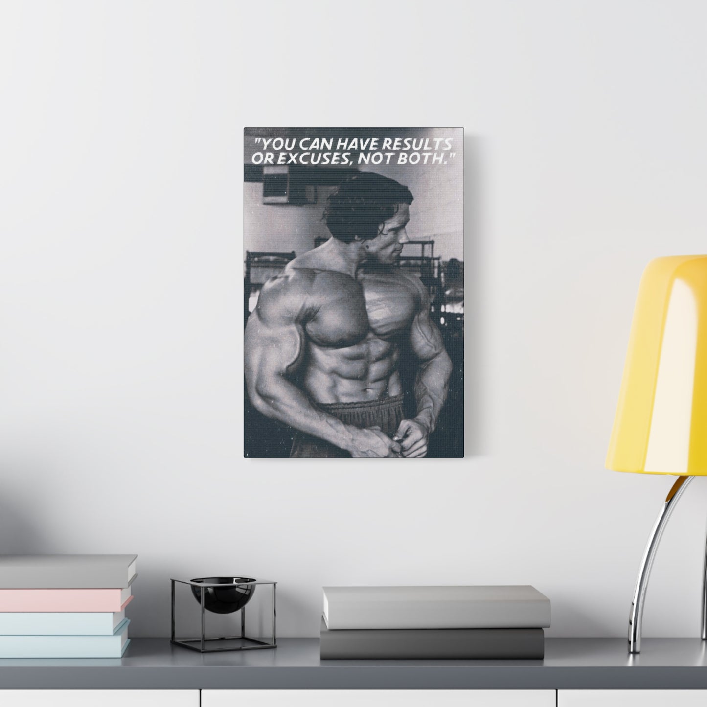 Arnold Schwarzenegger Motivational Canvas