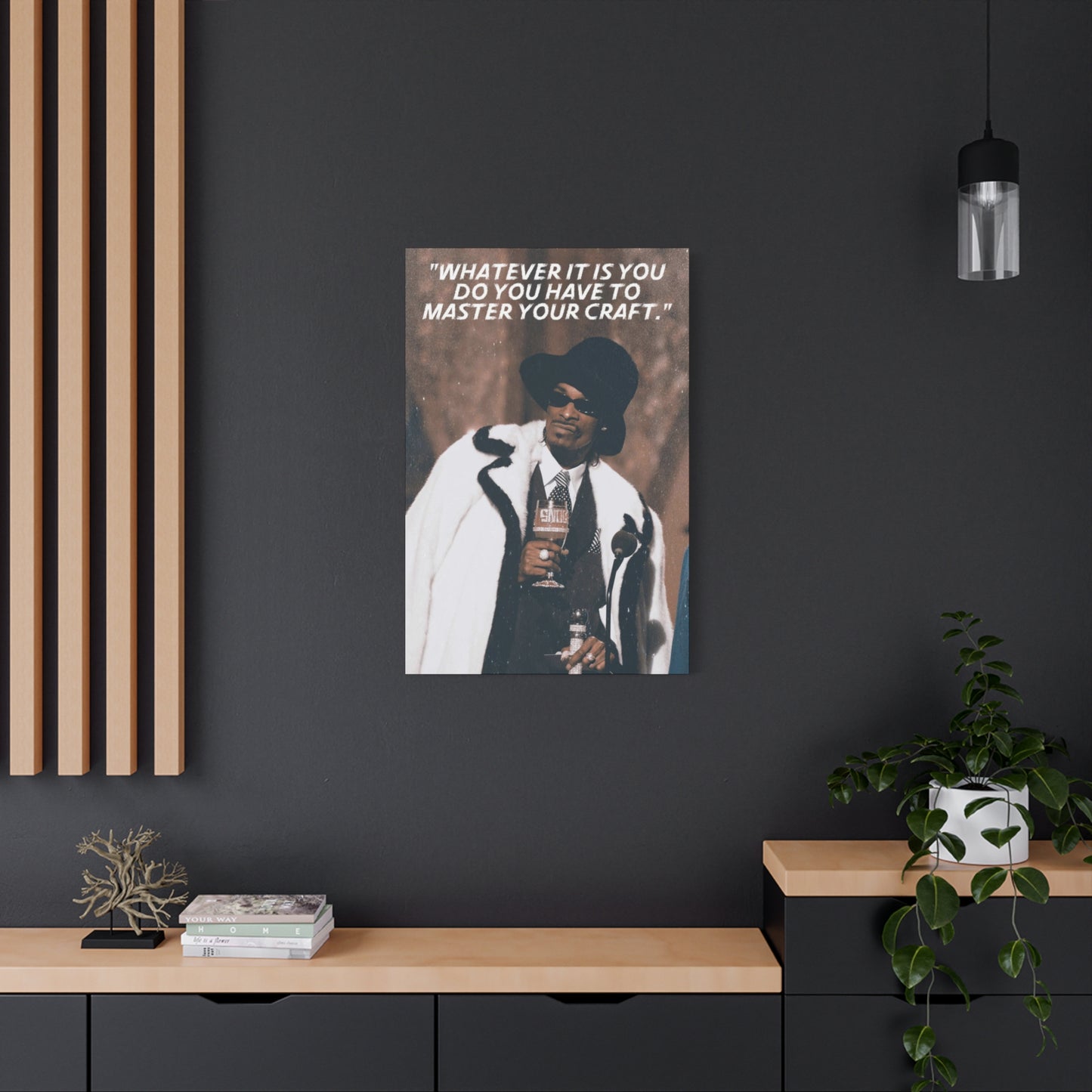 Snoop Dogg Motivational Canvas