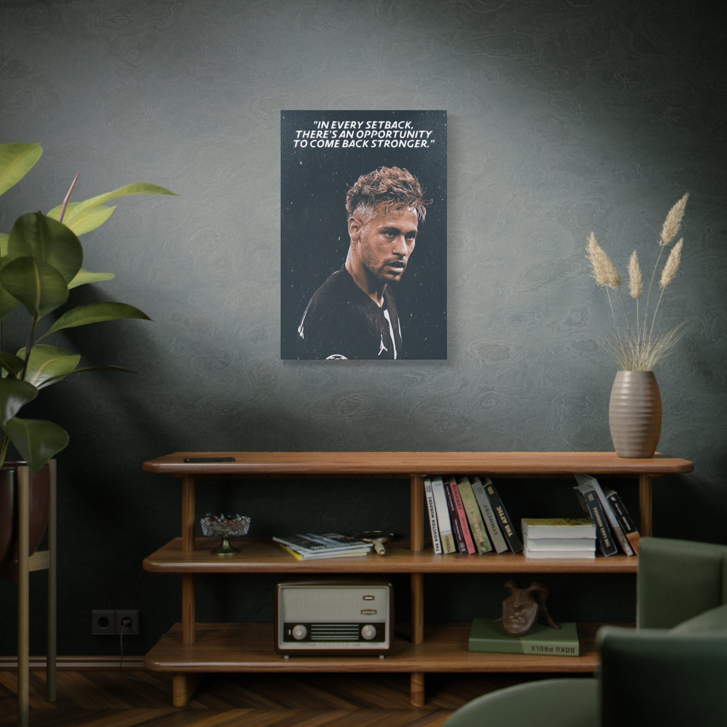 Neymar Motivational Canvas