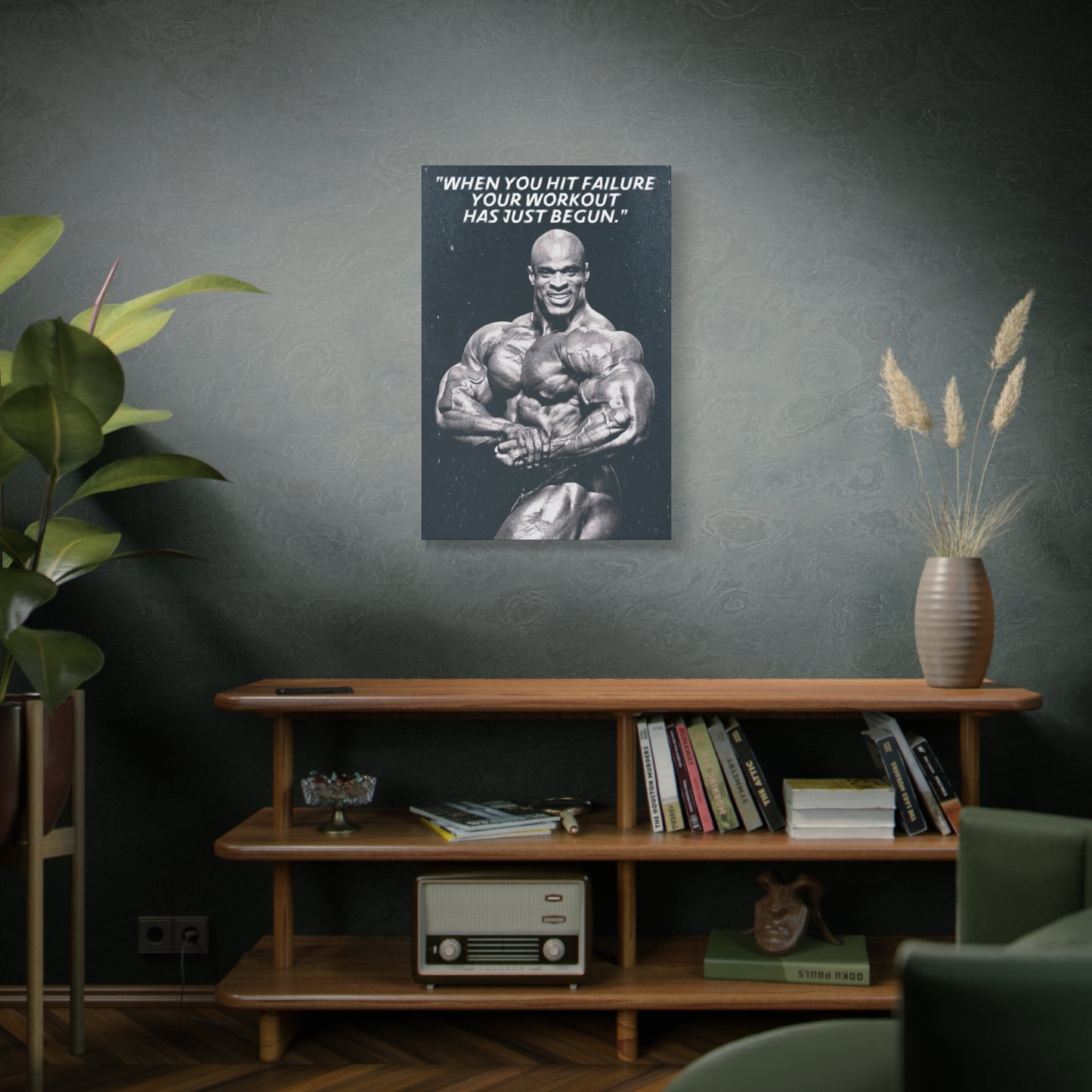 Ronnie Coleman Motivational Canvas