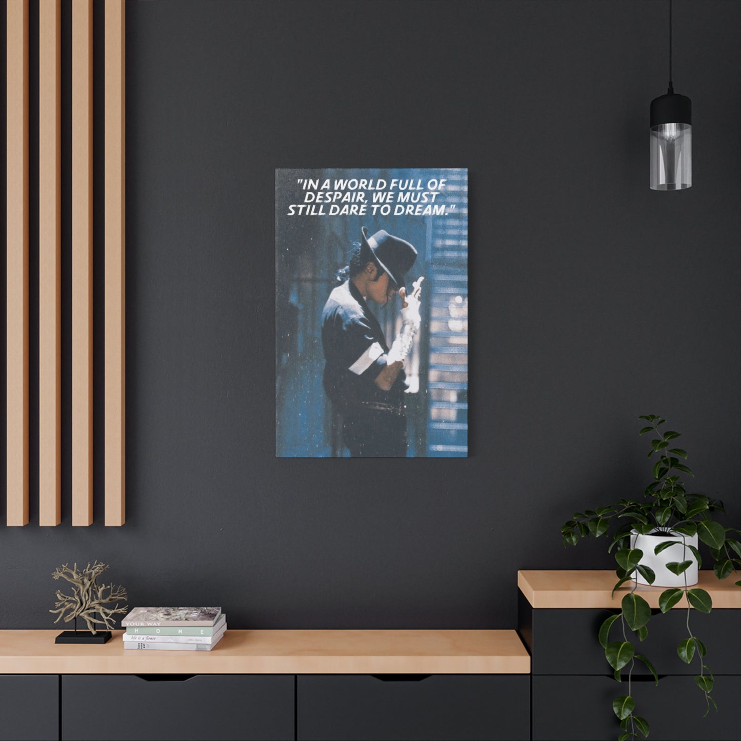 Michael Jackson Motivational Canvas