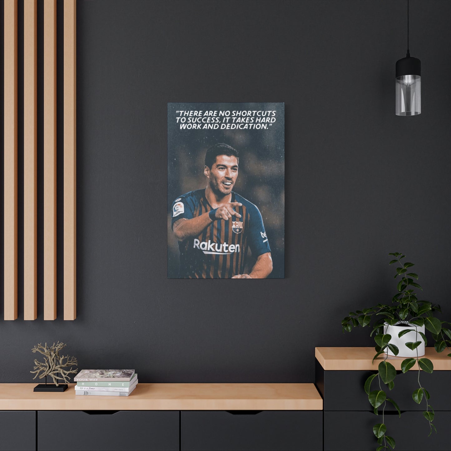 Luis Suarez Motivational Canvas