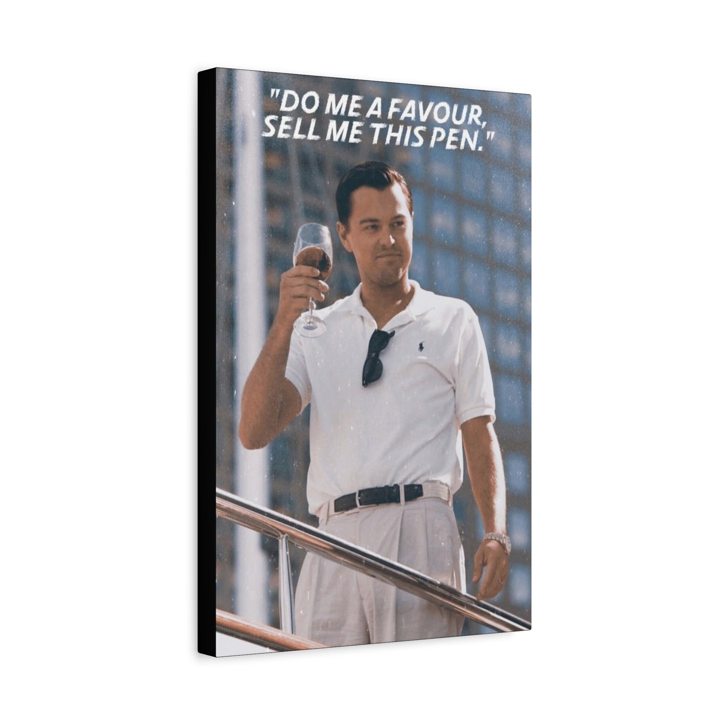 The Wolf Of Wall Street Motivational Canvas