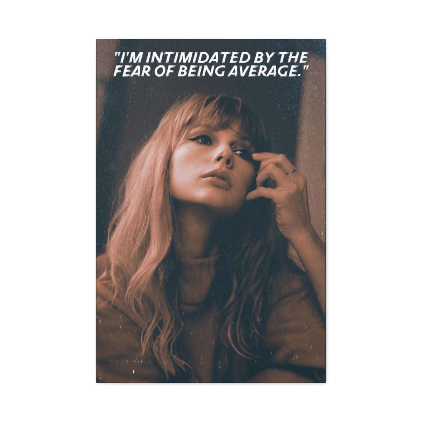 Taylor Swift Motivational Canvas