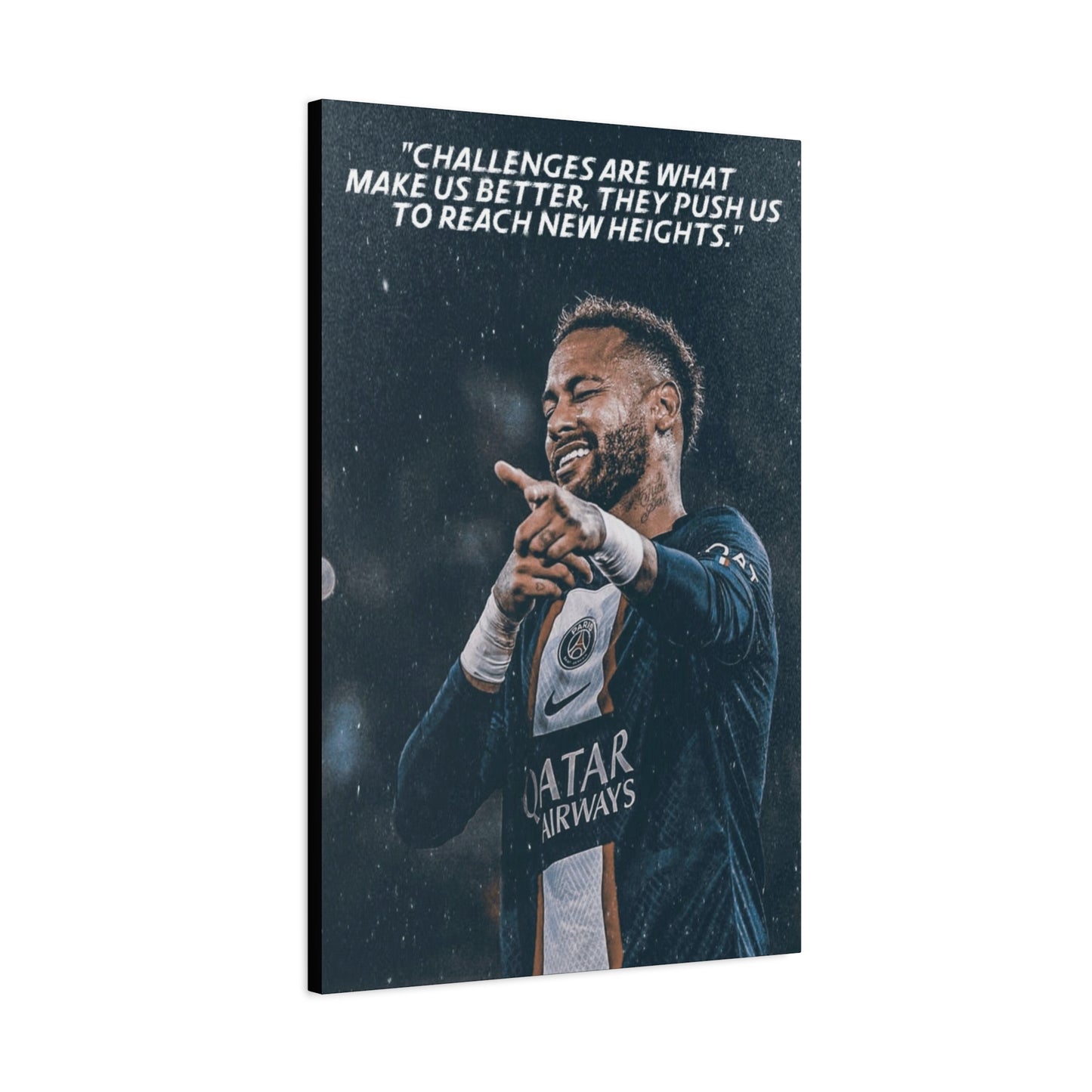 Neymar Motivational Canvas