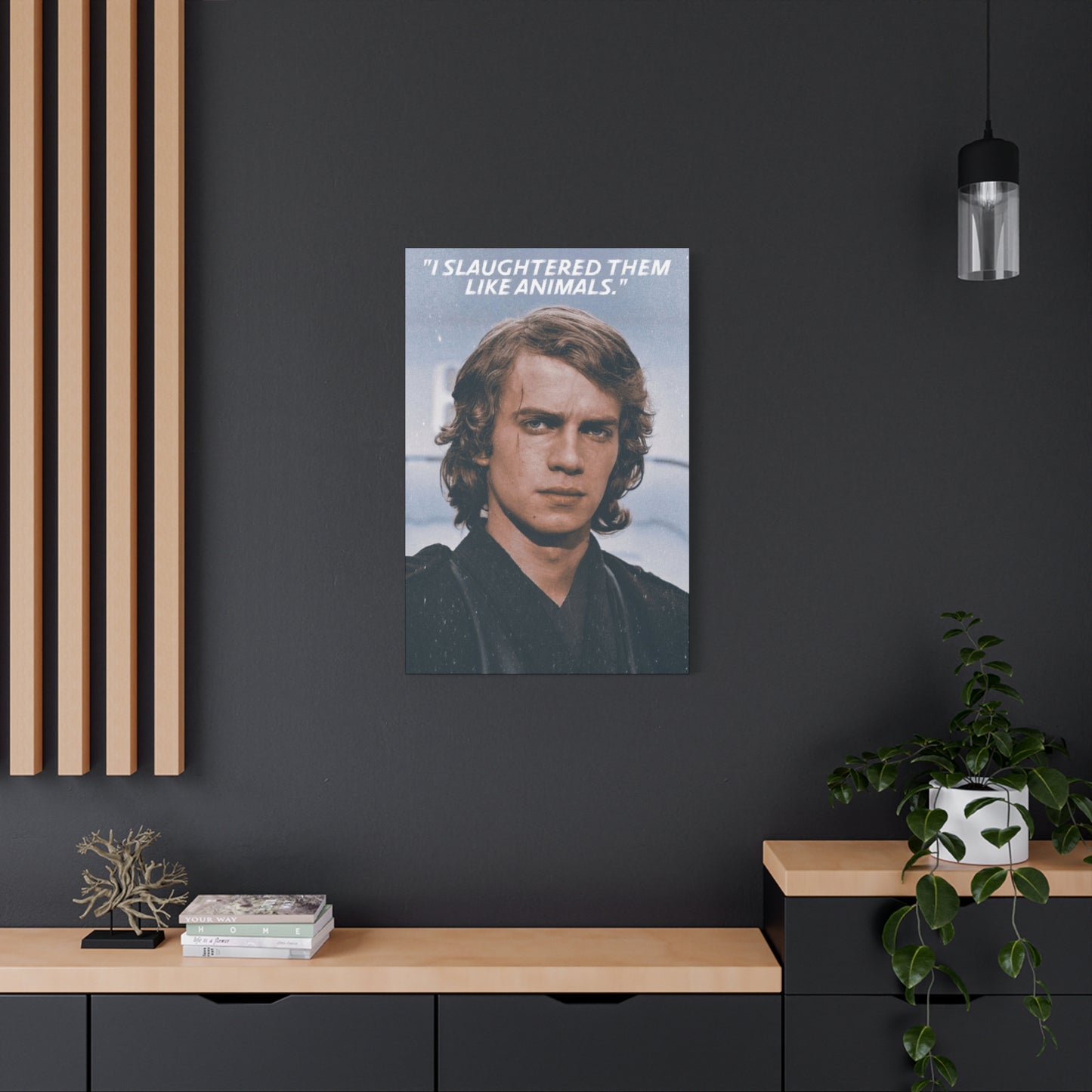 Anakin Skywalker Motivational Canvas