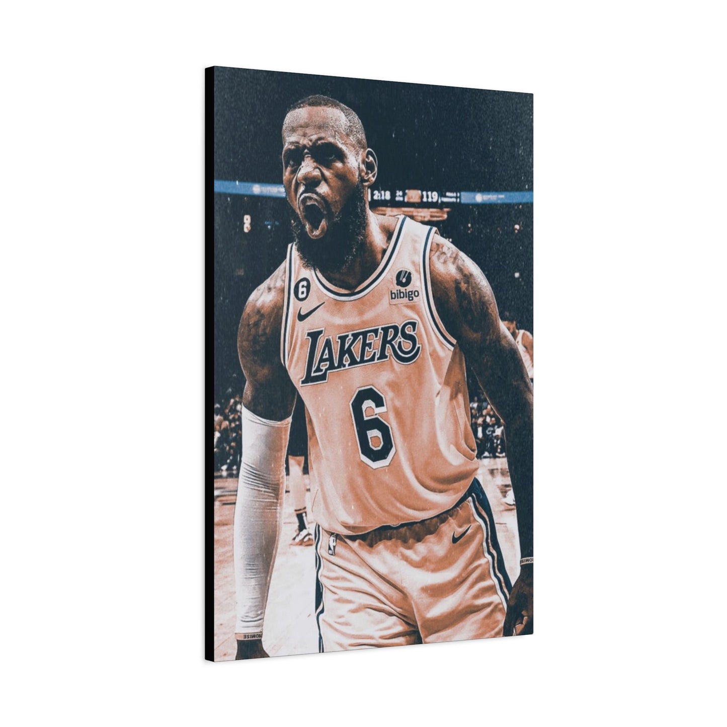 LeBron James Classic Canvas