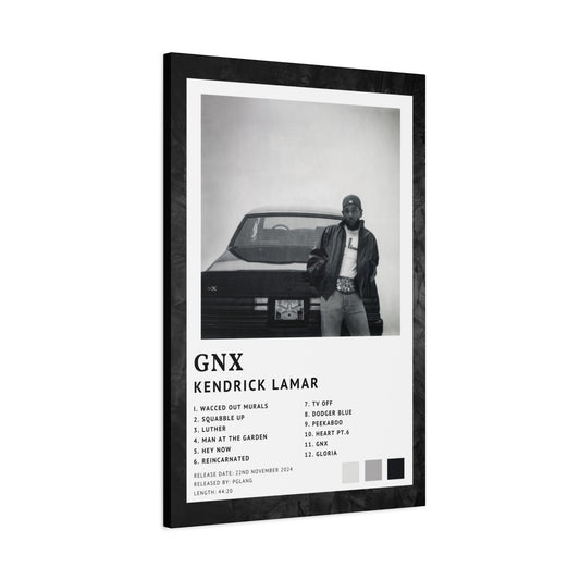 Kendrick Lamar Album Cover Canvas - GNX