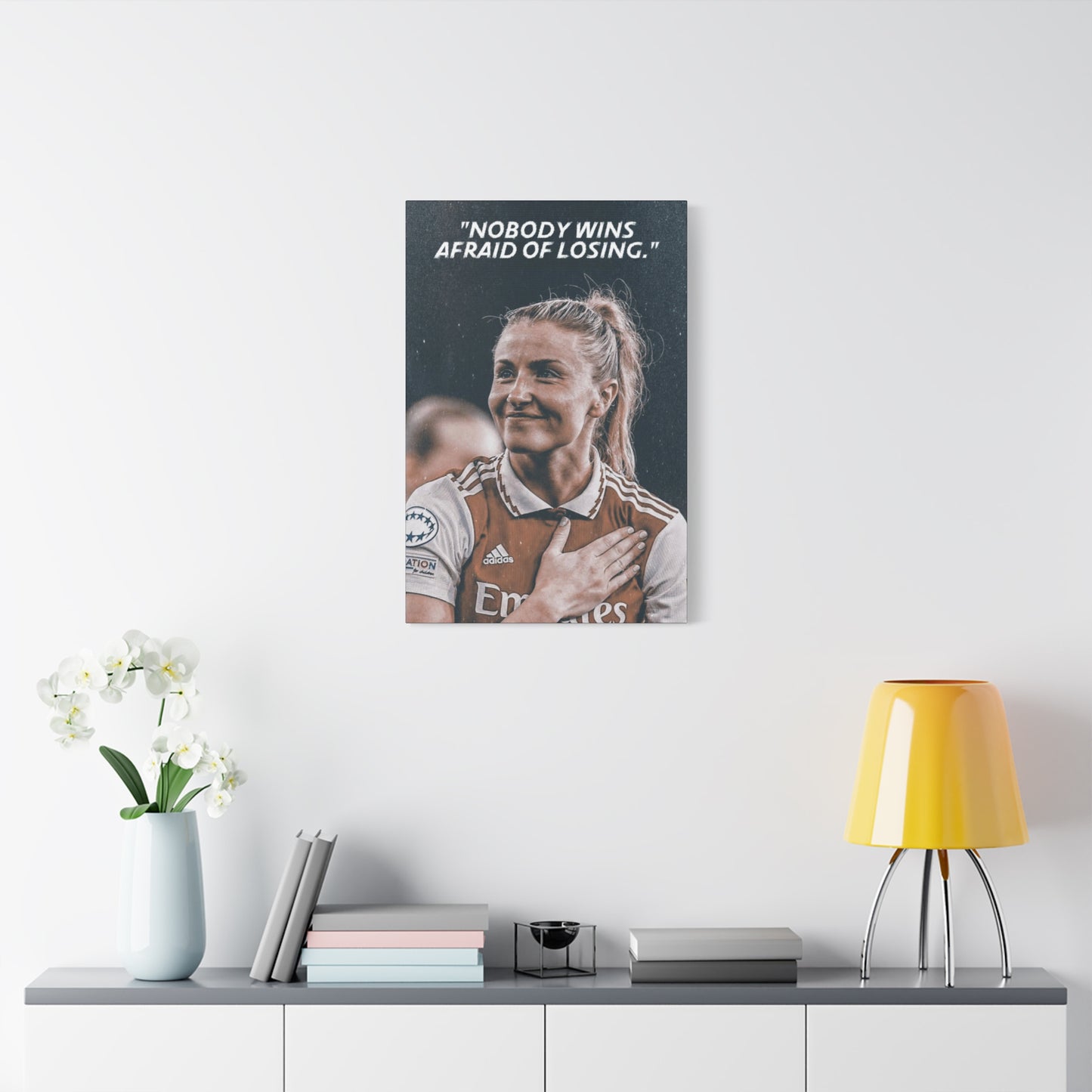 Leah Williamson Motivational Canvas