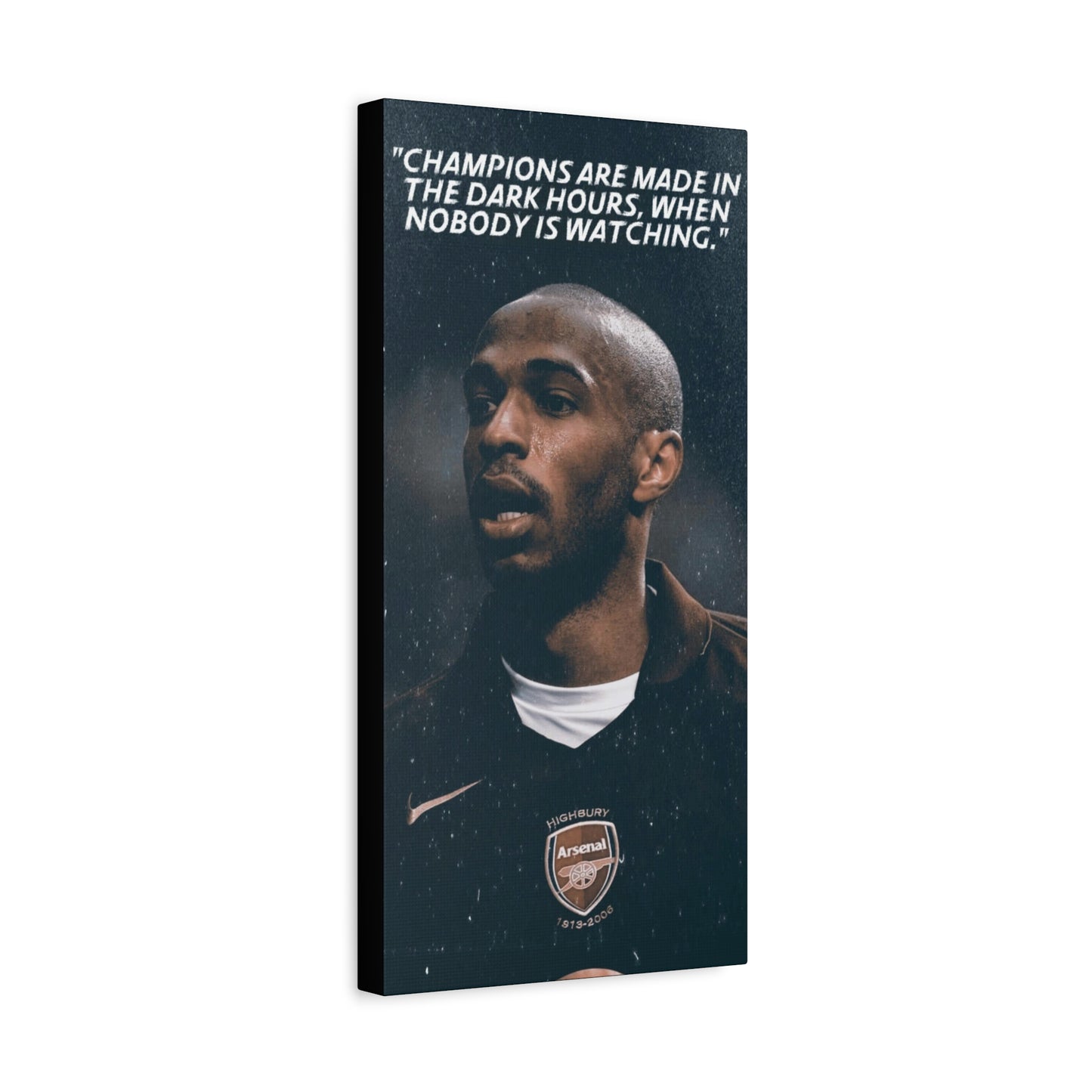 Thierry Henry Motivational Canvas