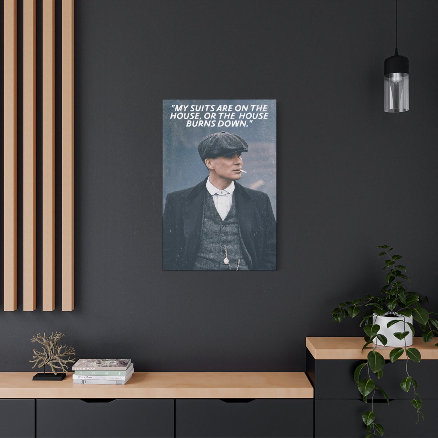 Tommy Shelby Motivational Canvas