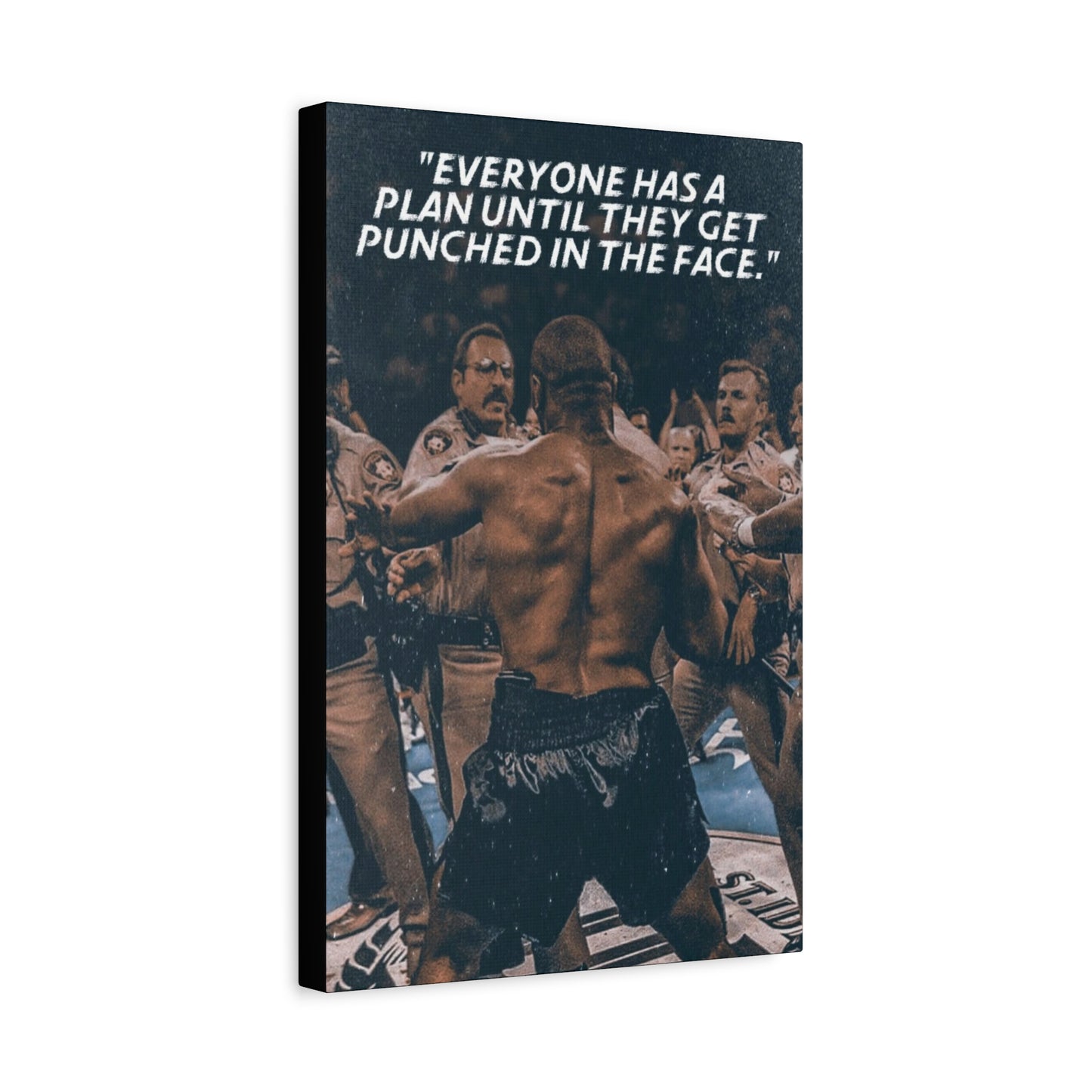 Mike Tyson Motivational Canvas