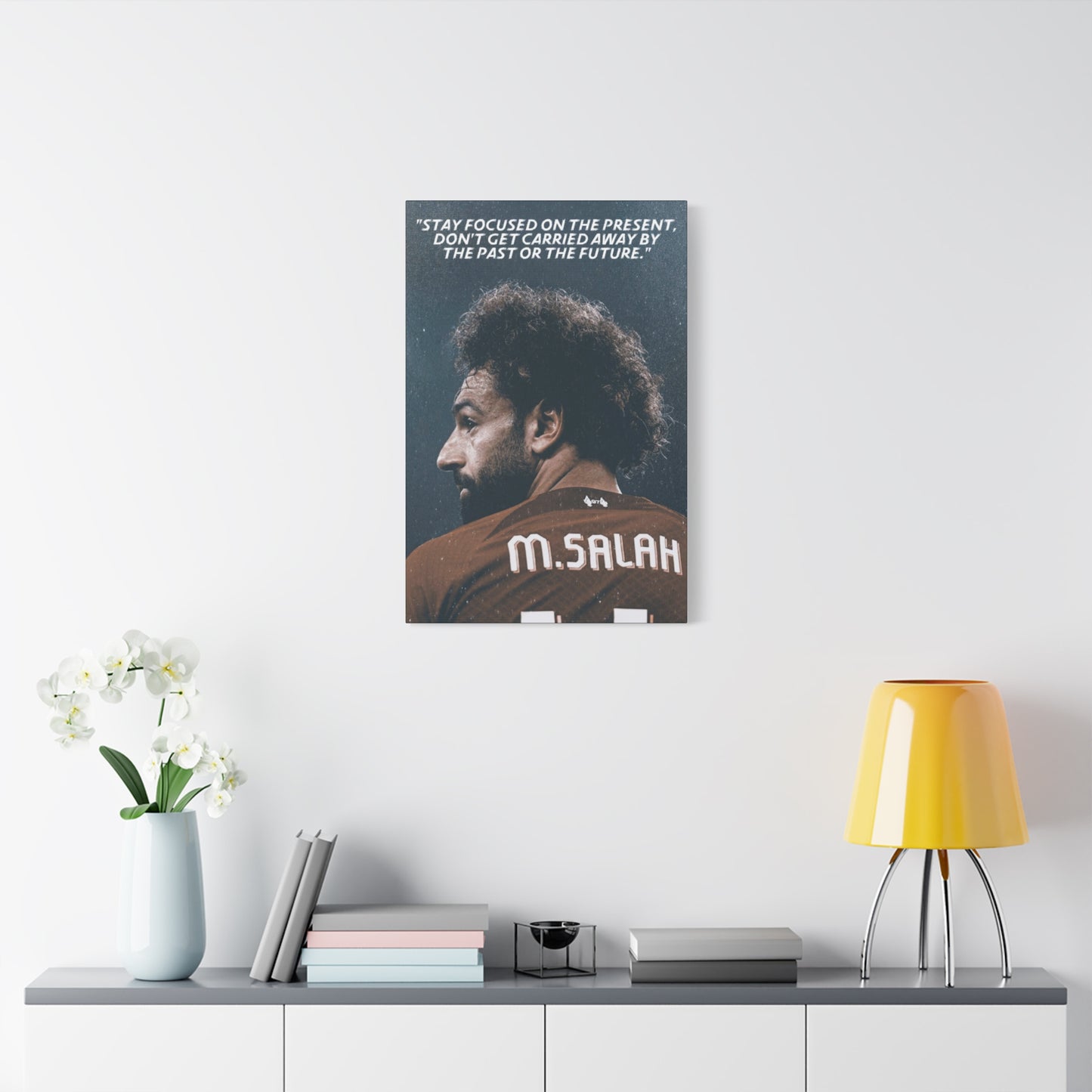 Mohammed Salah Motivational Canvas