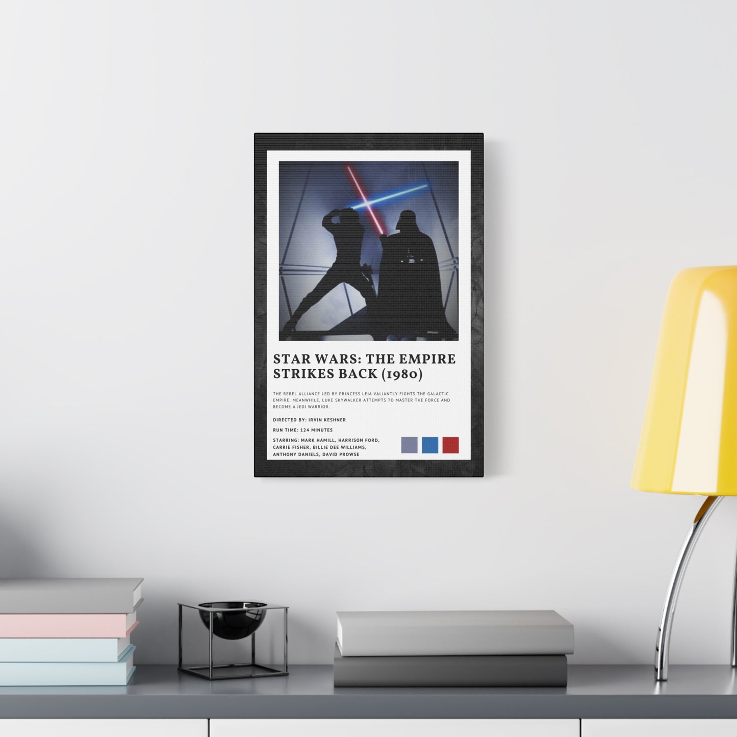 Star Wars Movie Cover Canvas