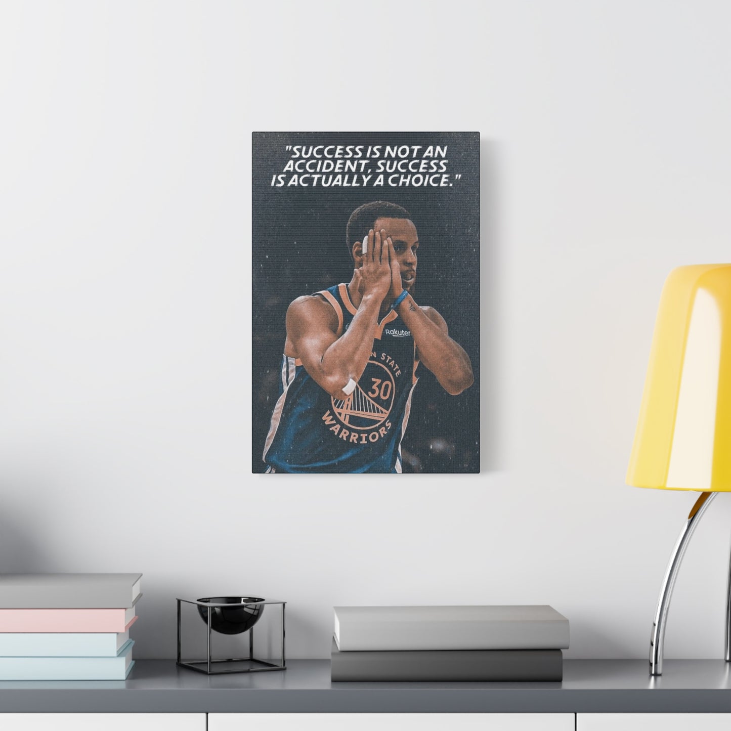 Steph Curry Motivational Canvas