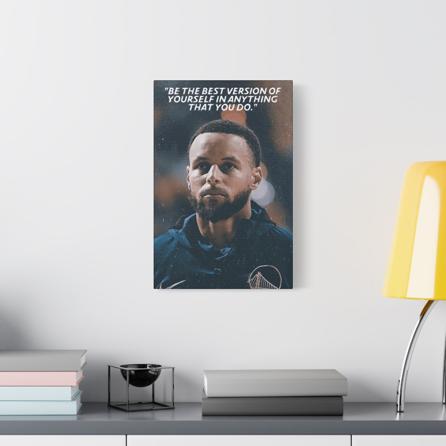Steph Curry Motivational Canvas