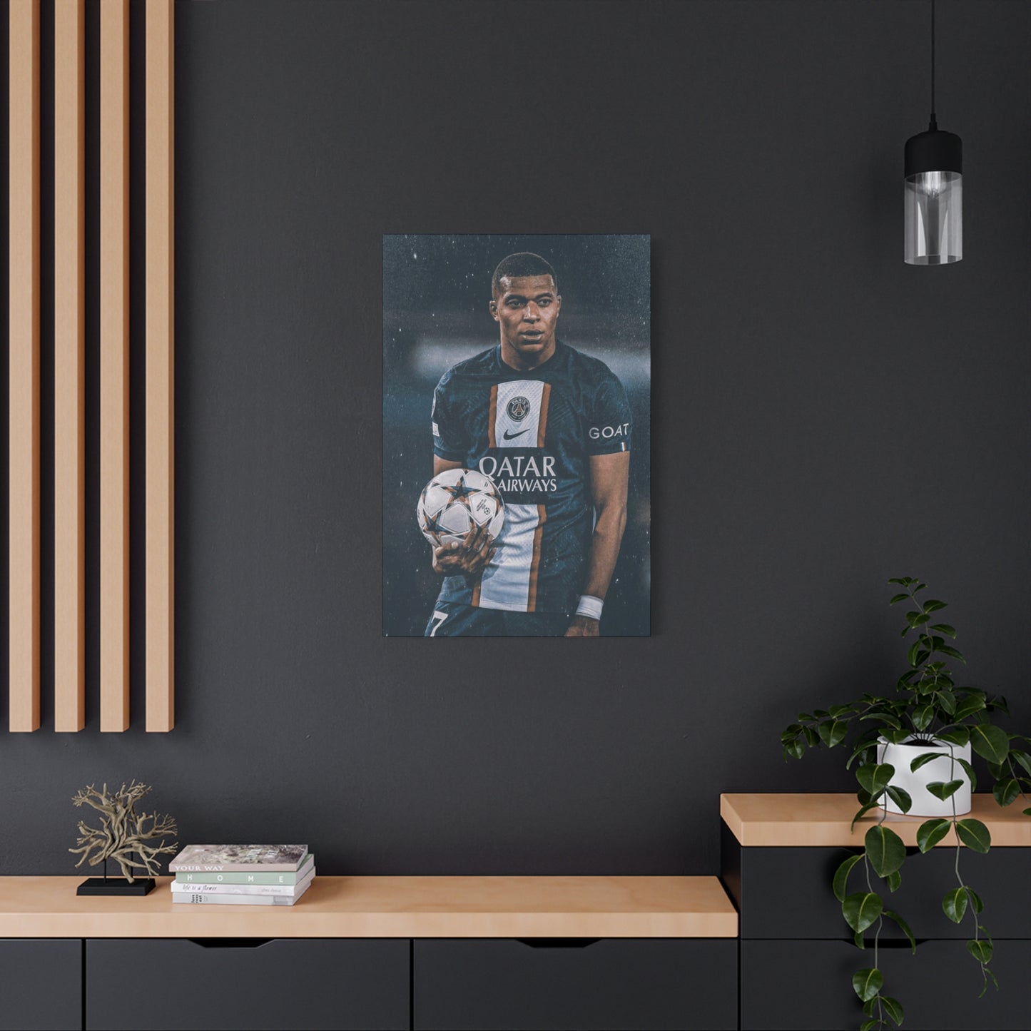 Kylian Mbappe Classic Canvas