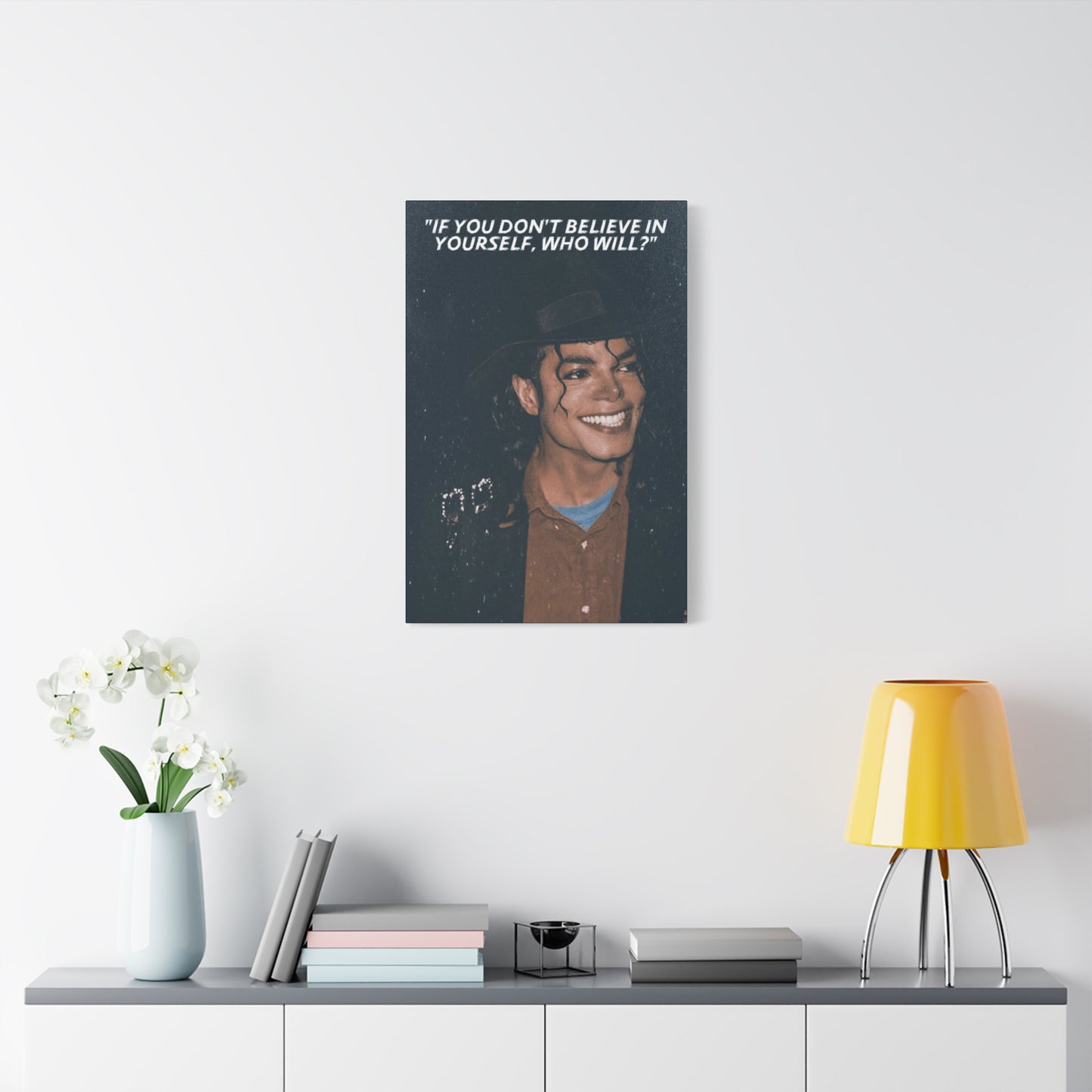 Michael Jackson Motivational Canvas