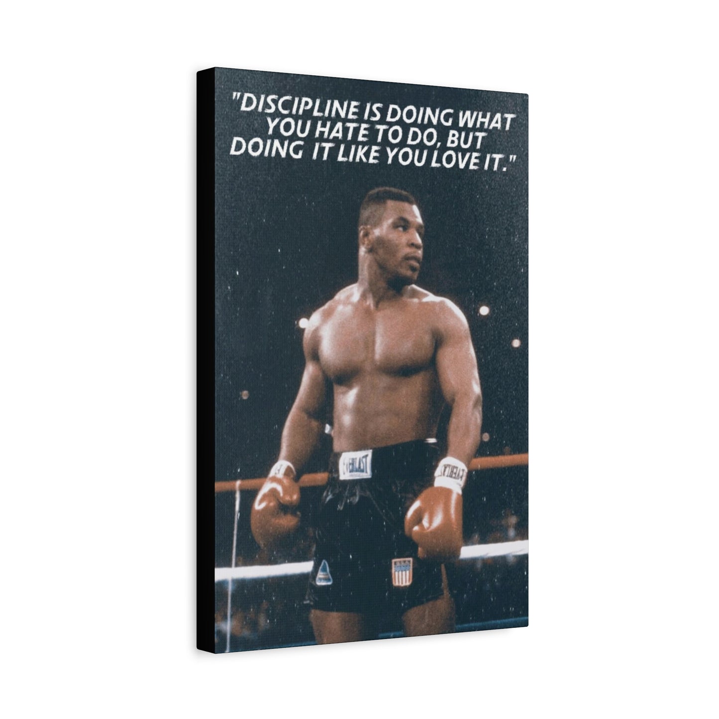 Mike Tyson Motivational Canvas