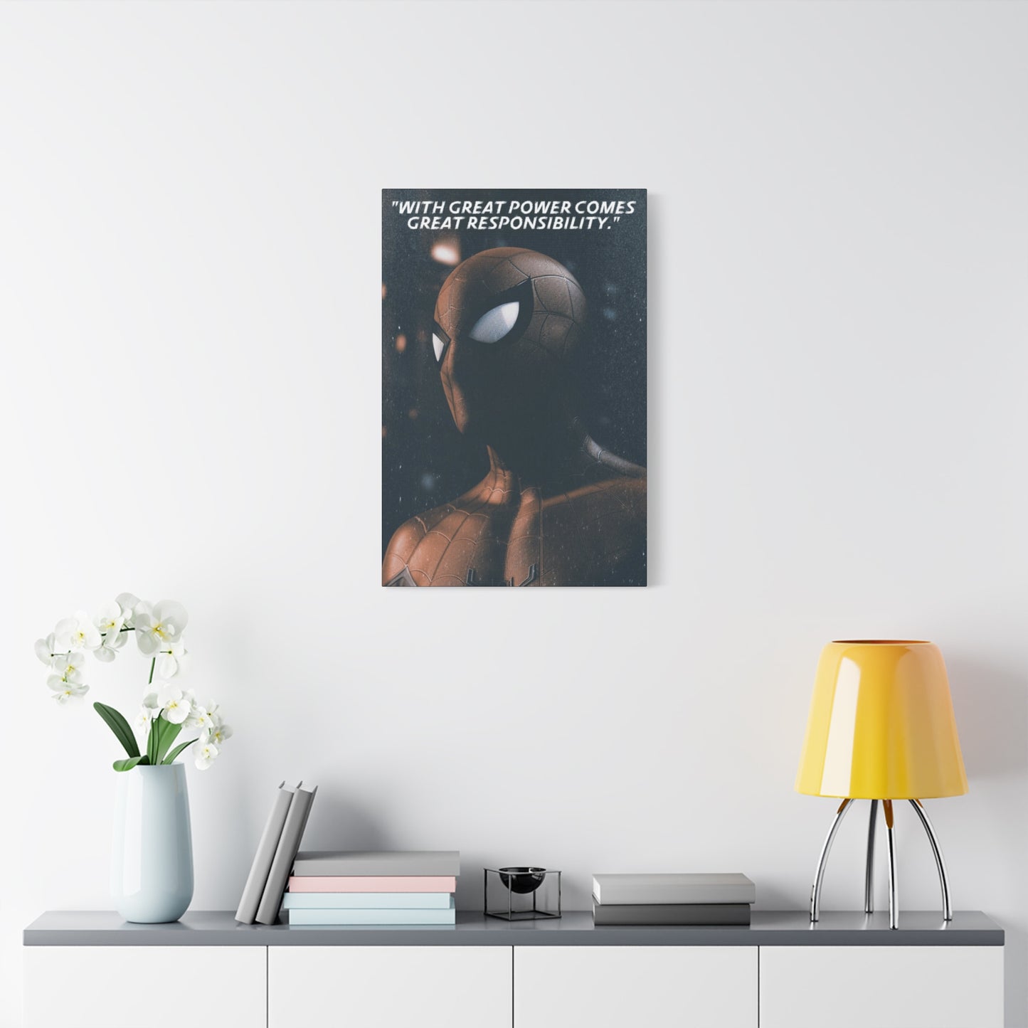 Spider-Man Motivational Canvas