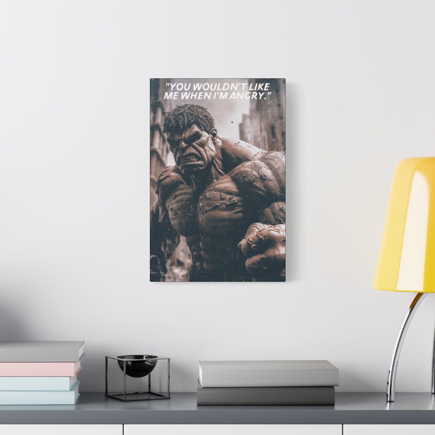 Hulk Motivational Canvas