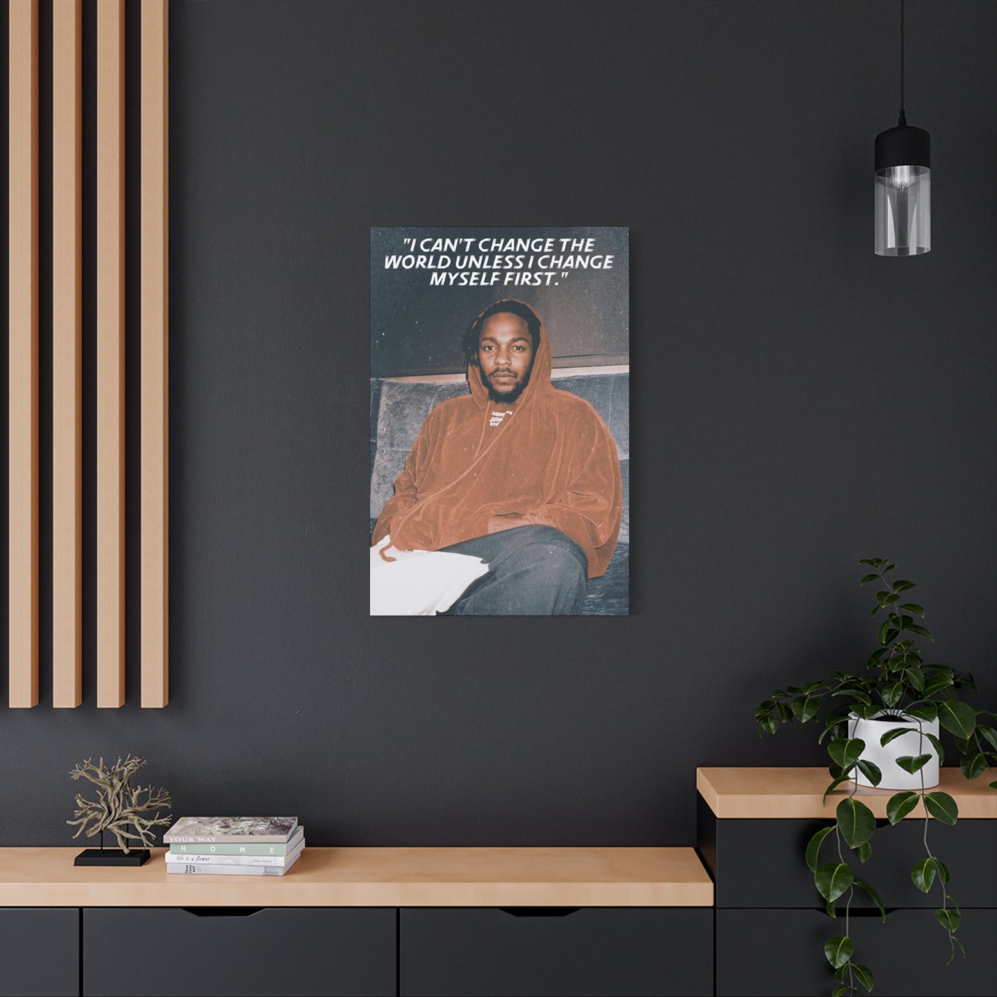 Kendrick Lamar Motivational Canvas