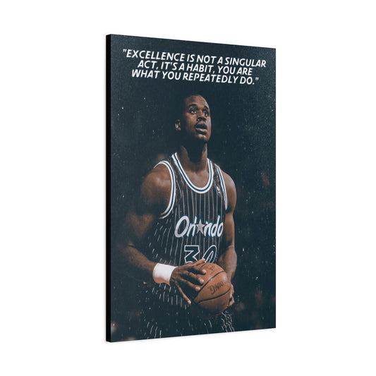 Shaquille O’Neal Motivational Canvas