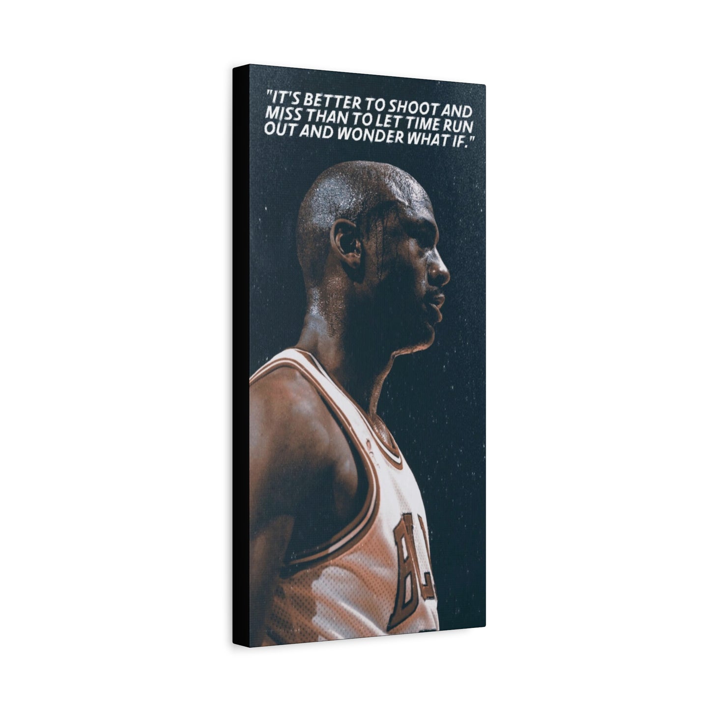 Michael Jordan Motivational Canvas