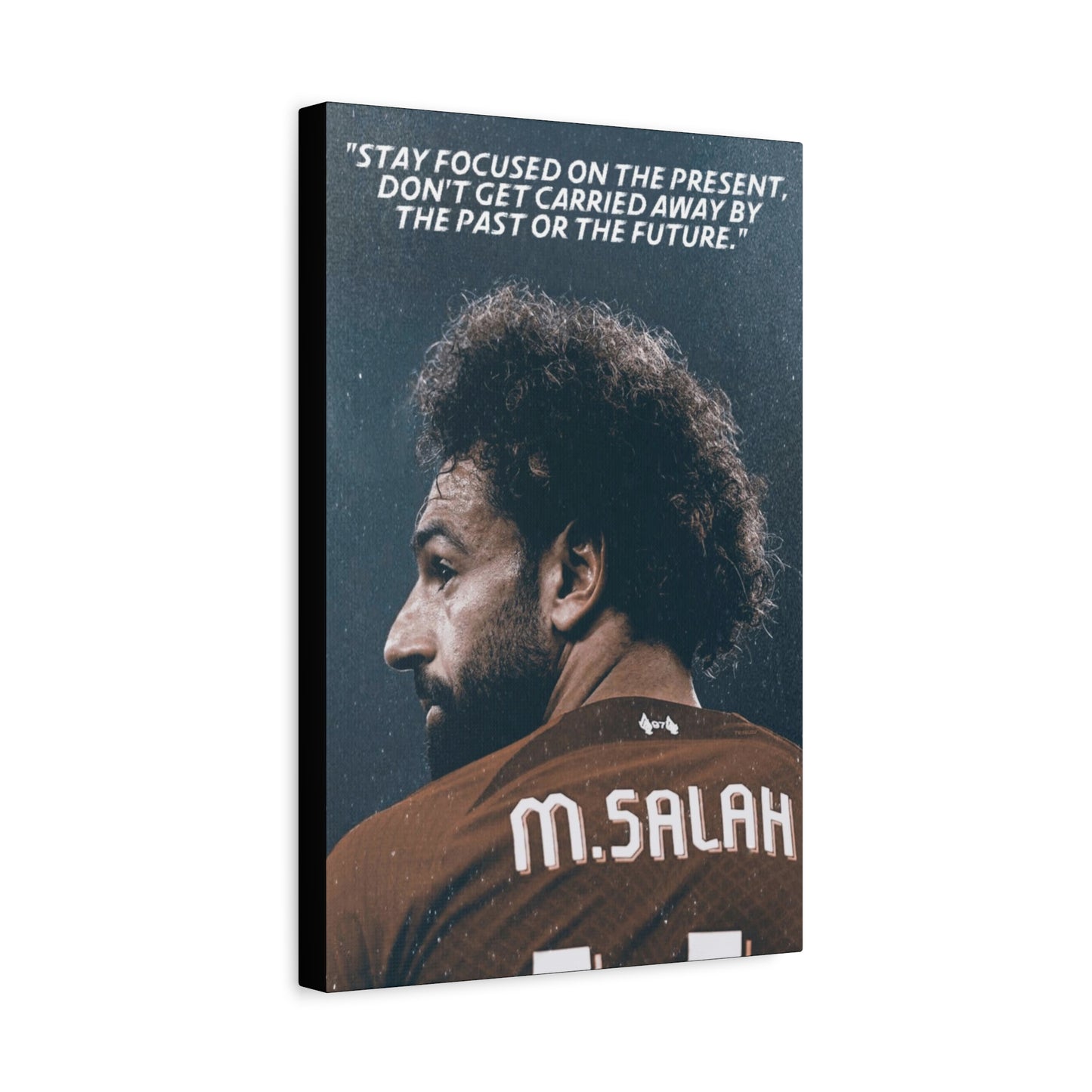 Mohammed Salah Motivational Canvas
