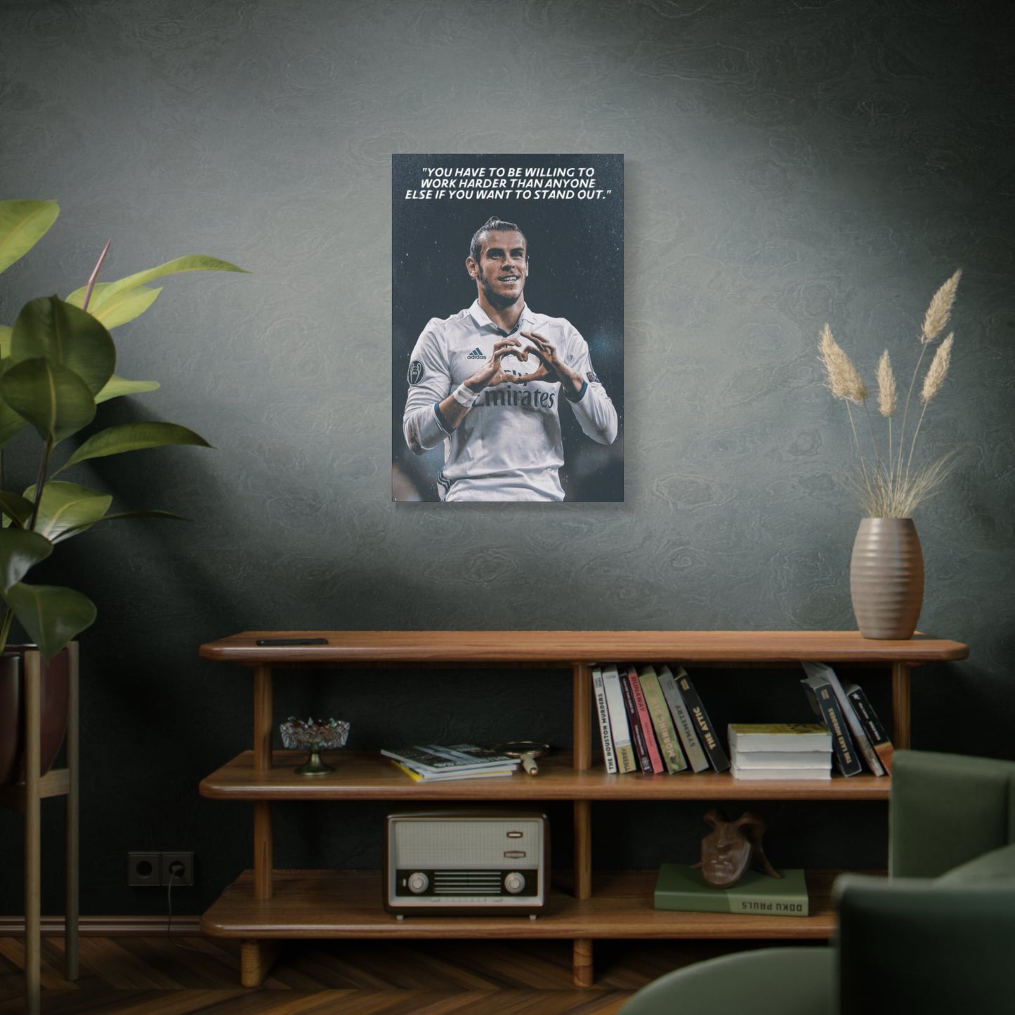 Gareth Bale Motivational Canvas
