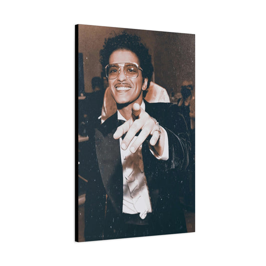 Bruno Mars Classic Canvas