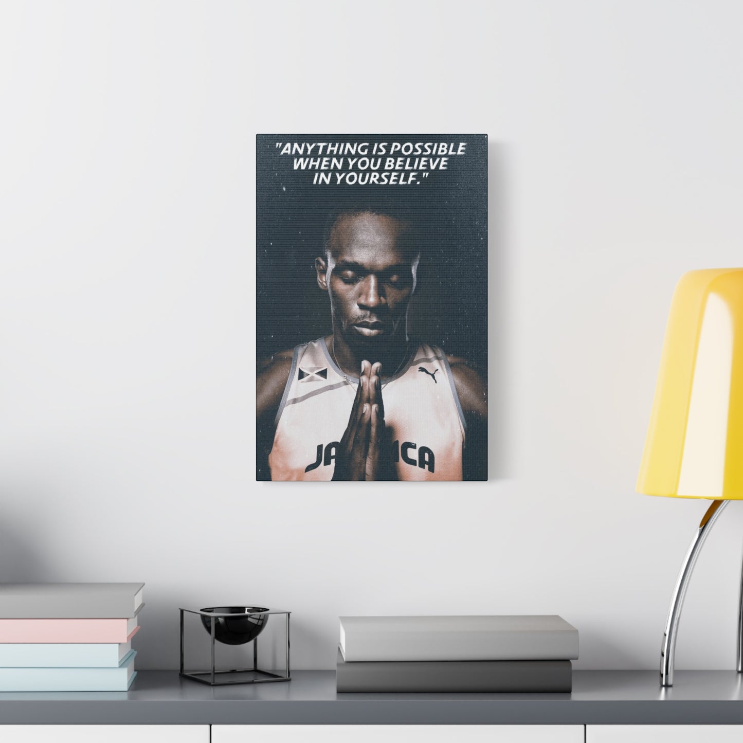 Usain Bolt Motivational Canvas