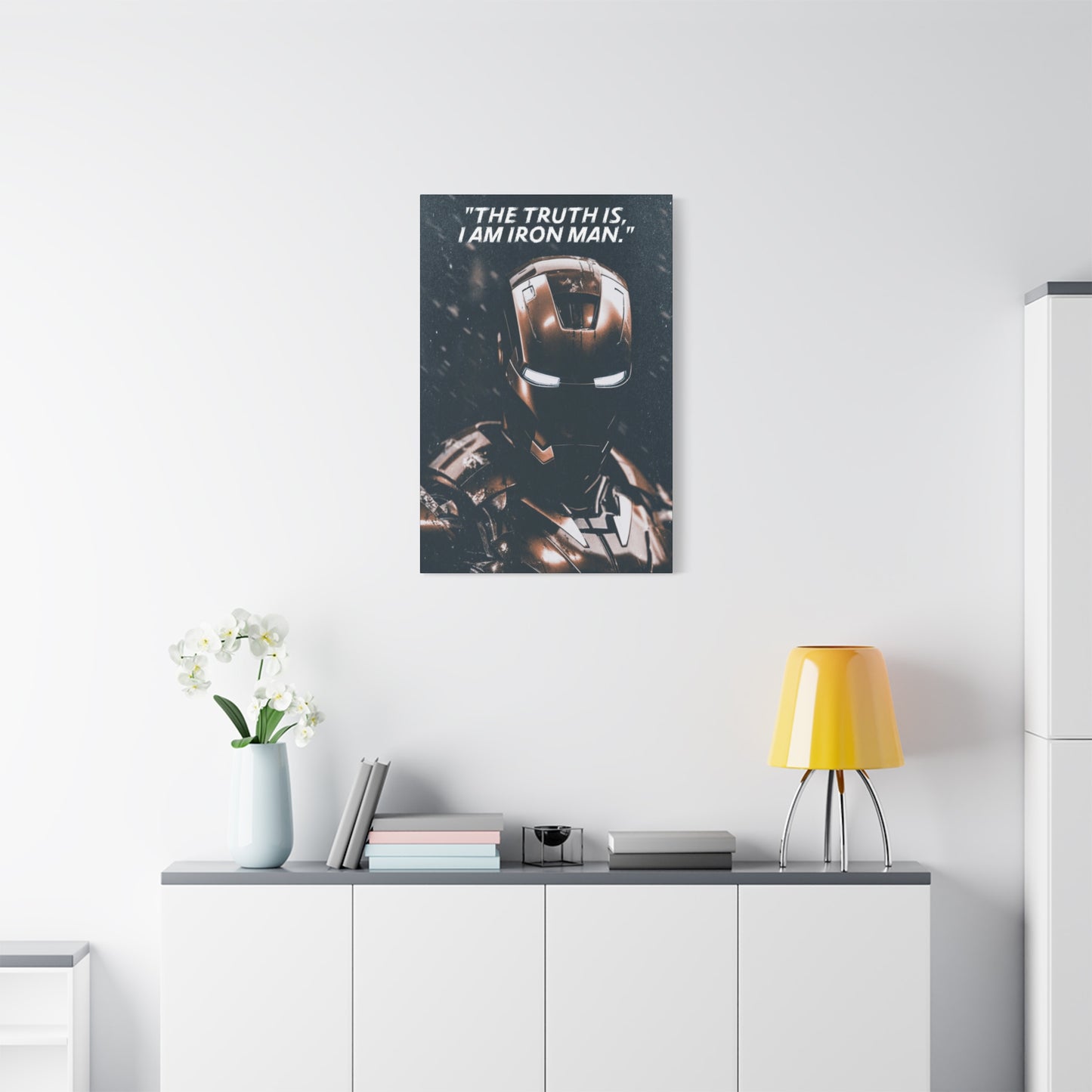 Iron Man Motivational Canvas