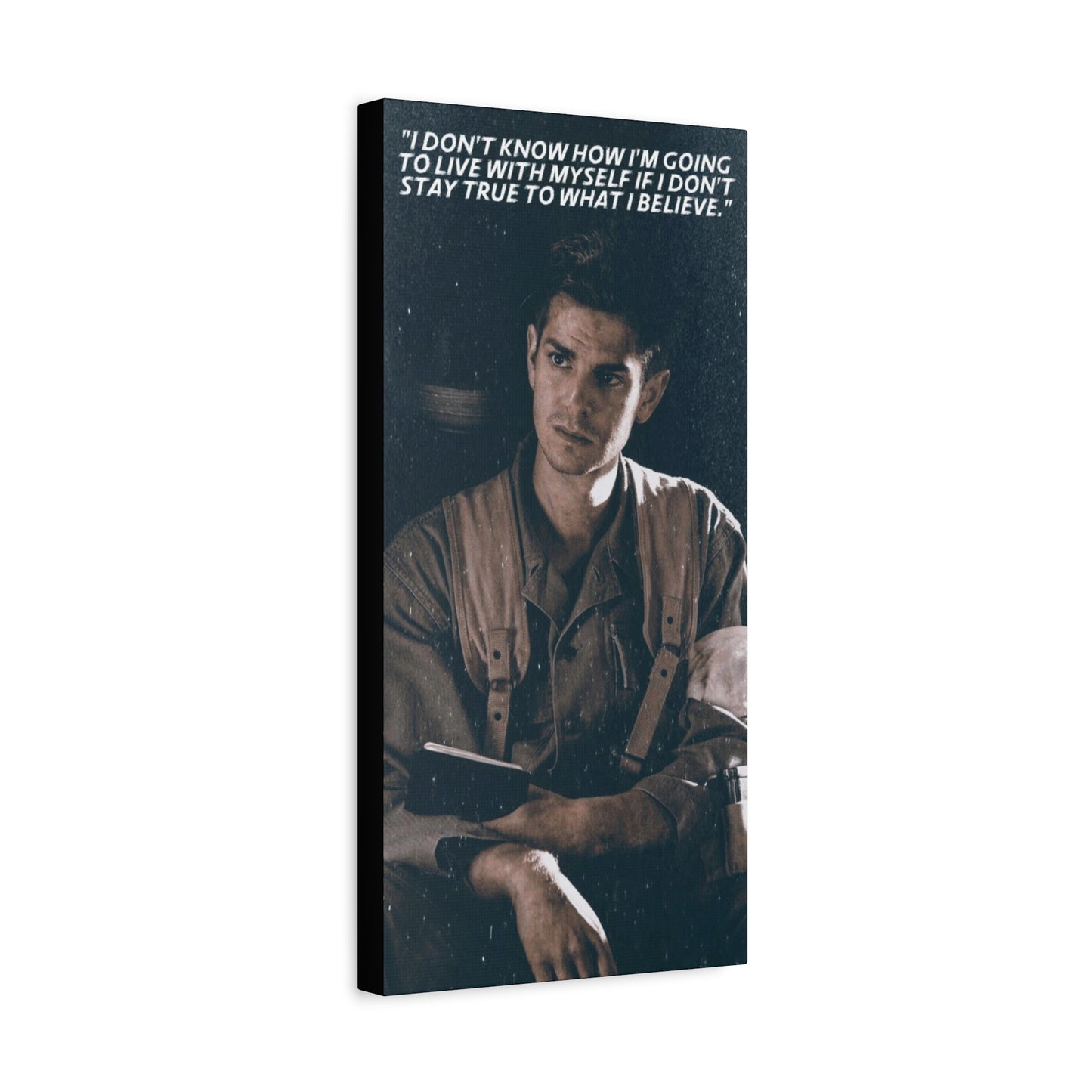 Desmond Doss Motivational Canvas