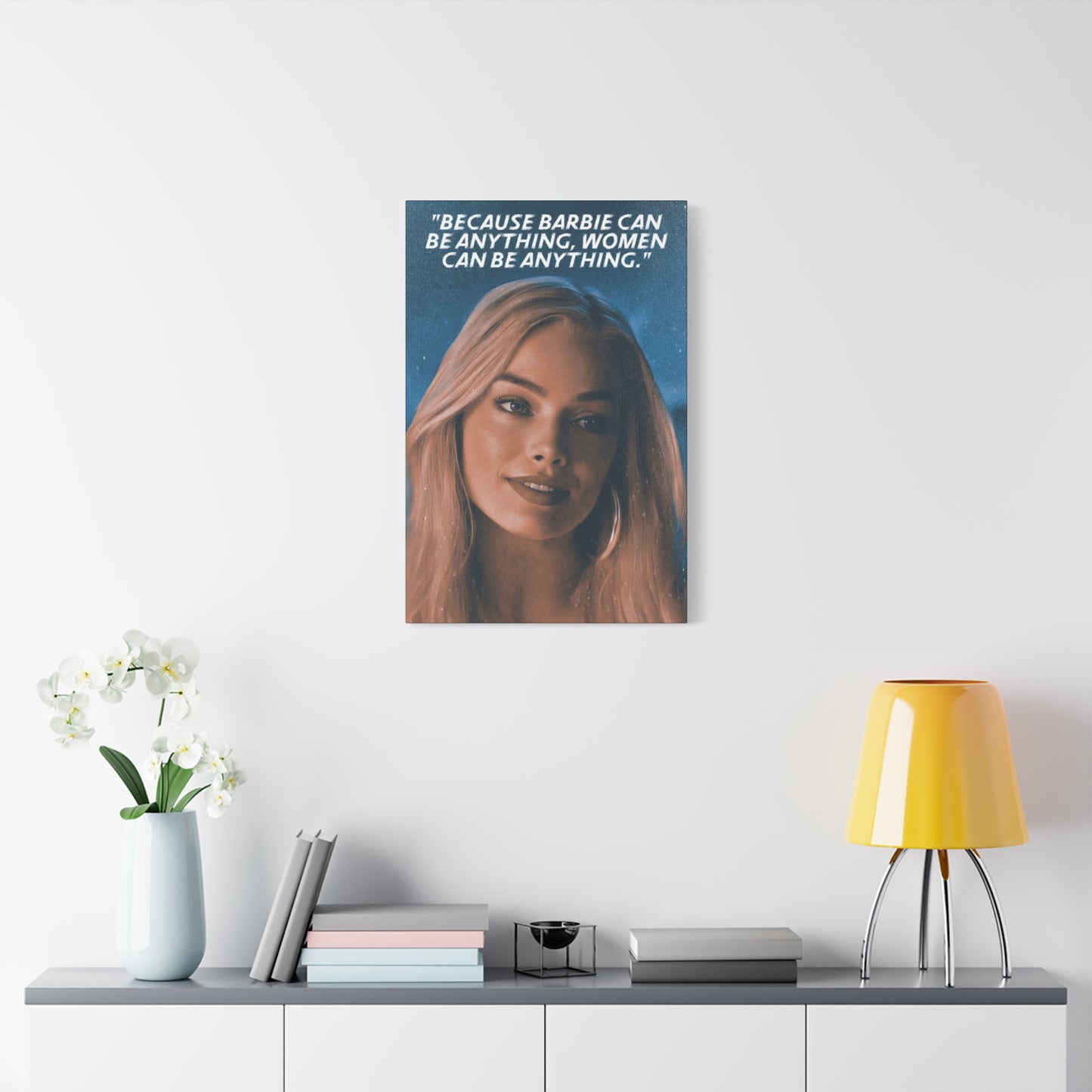 Barbie Motivational Canvas