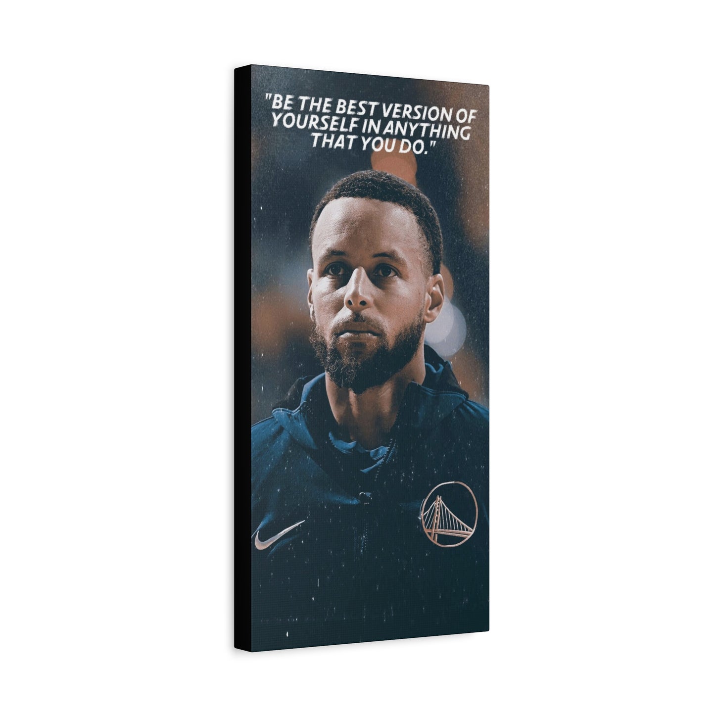 Steph Curry Motivational Canvas