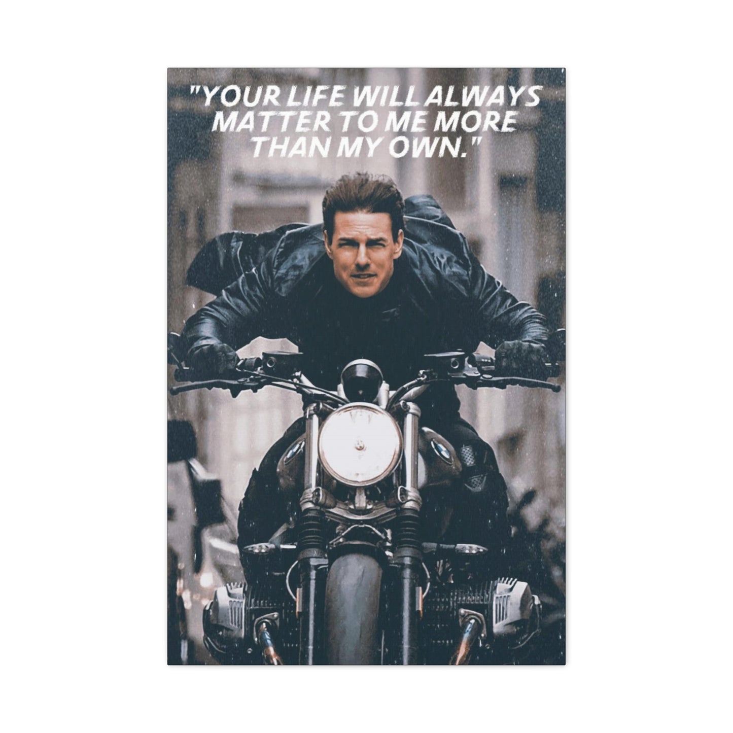 Ethan Hunt Motivational Canvas