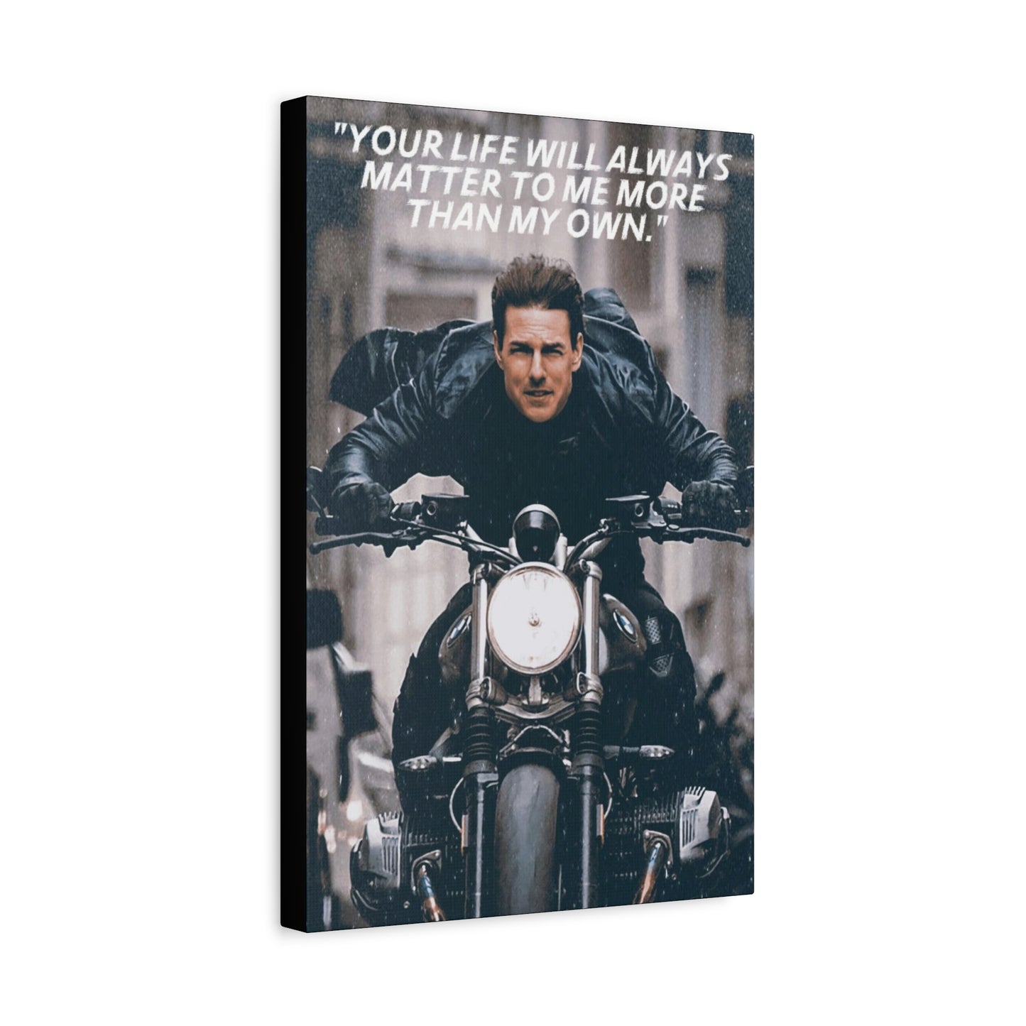 Ethan Hunt Motivational Canvas