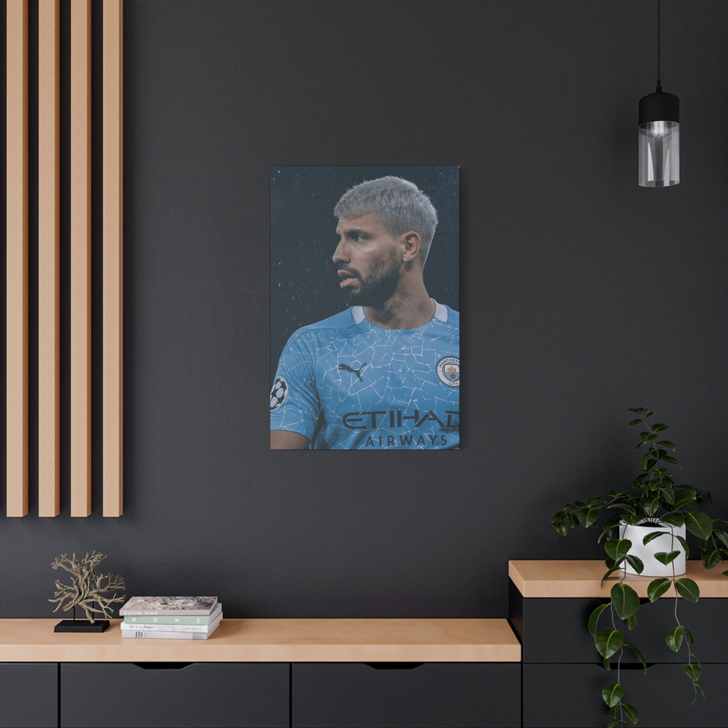 Sergio Aguero Classic Canvas