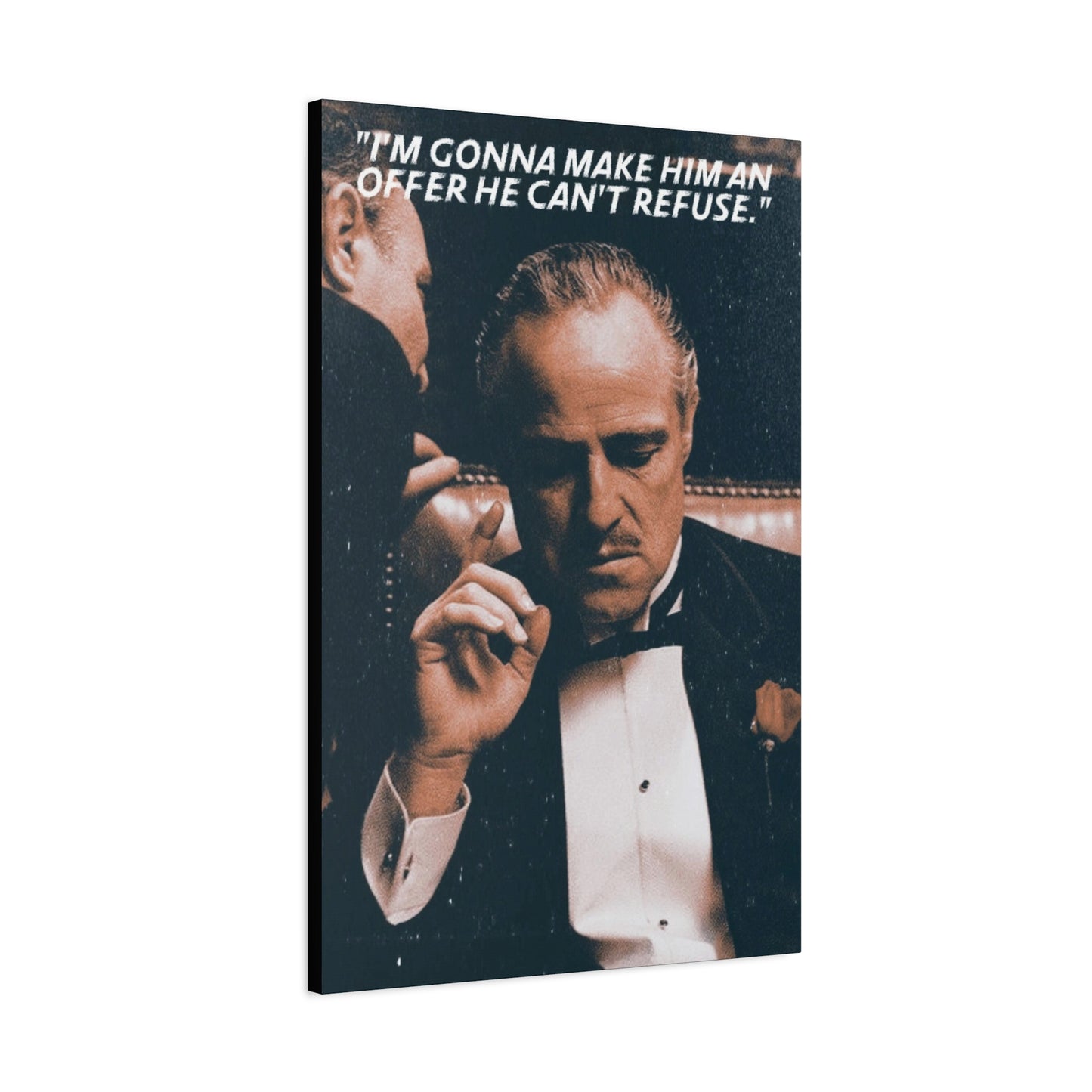The Godfather Motivational Canvas