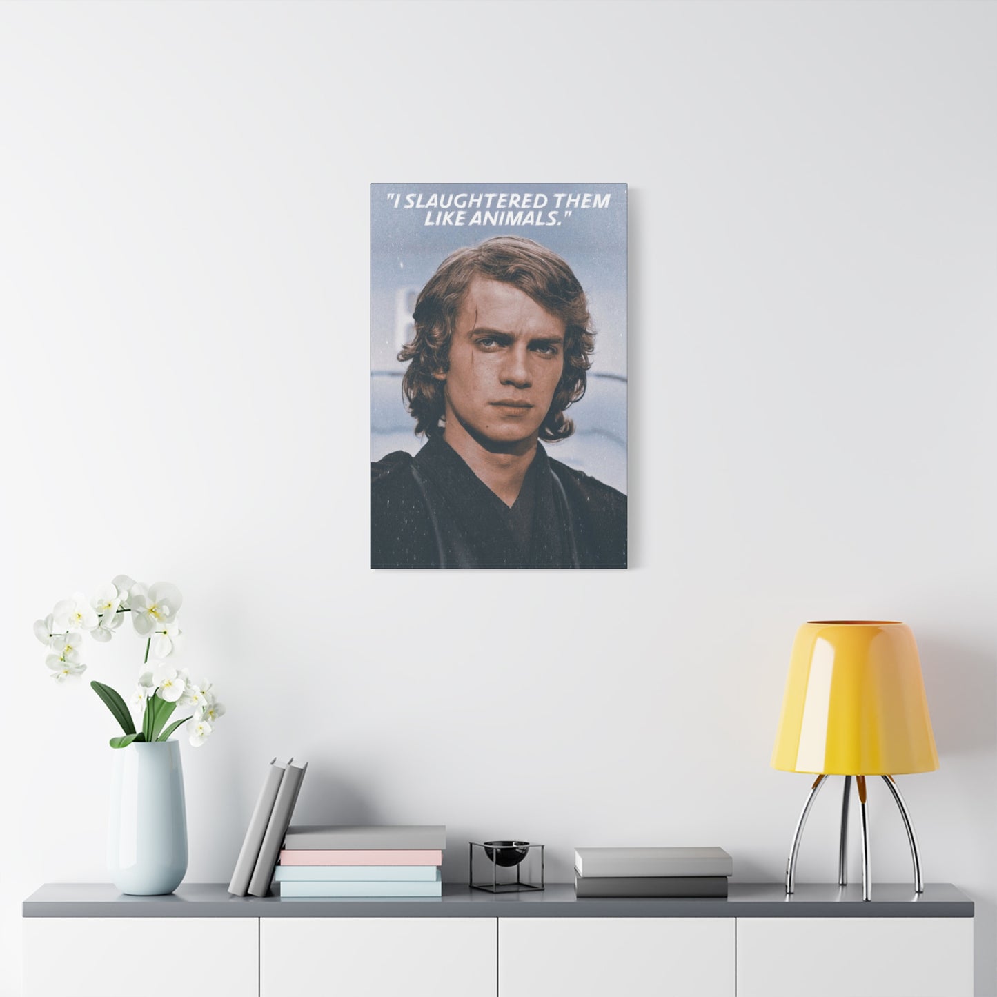Anakin Skywalker Motivational Canvas