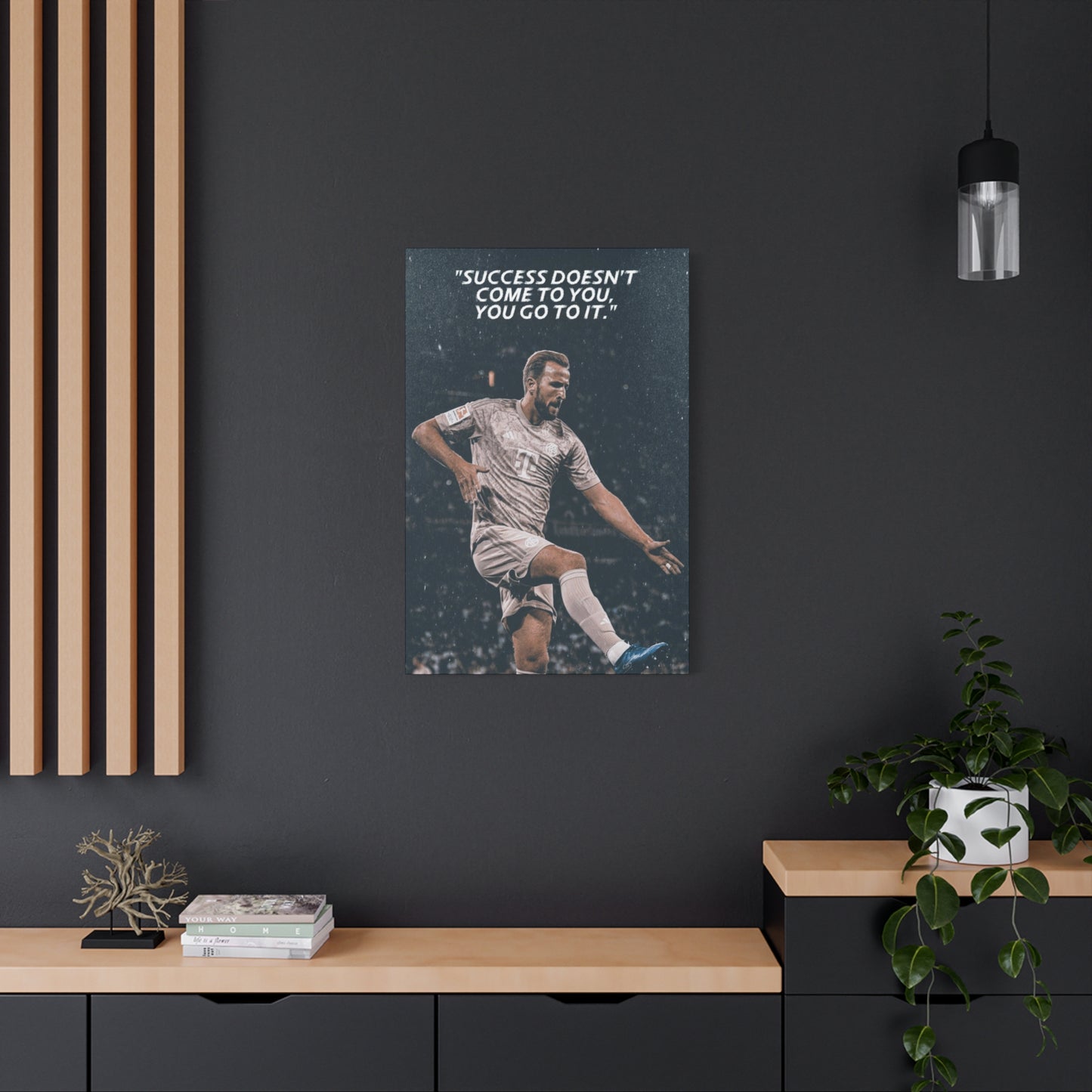 Harry Kane Motivational Canvas