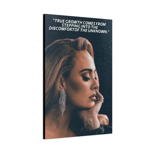 Adele Motivational Canvas