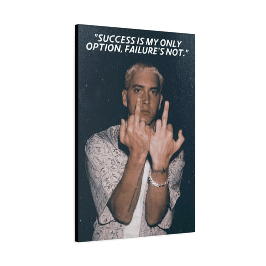 Eminem Motivational Canvas