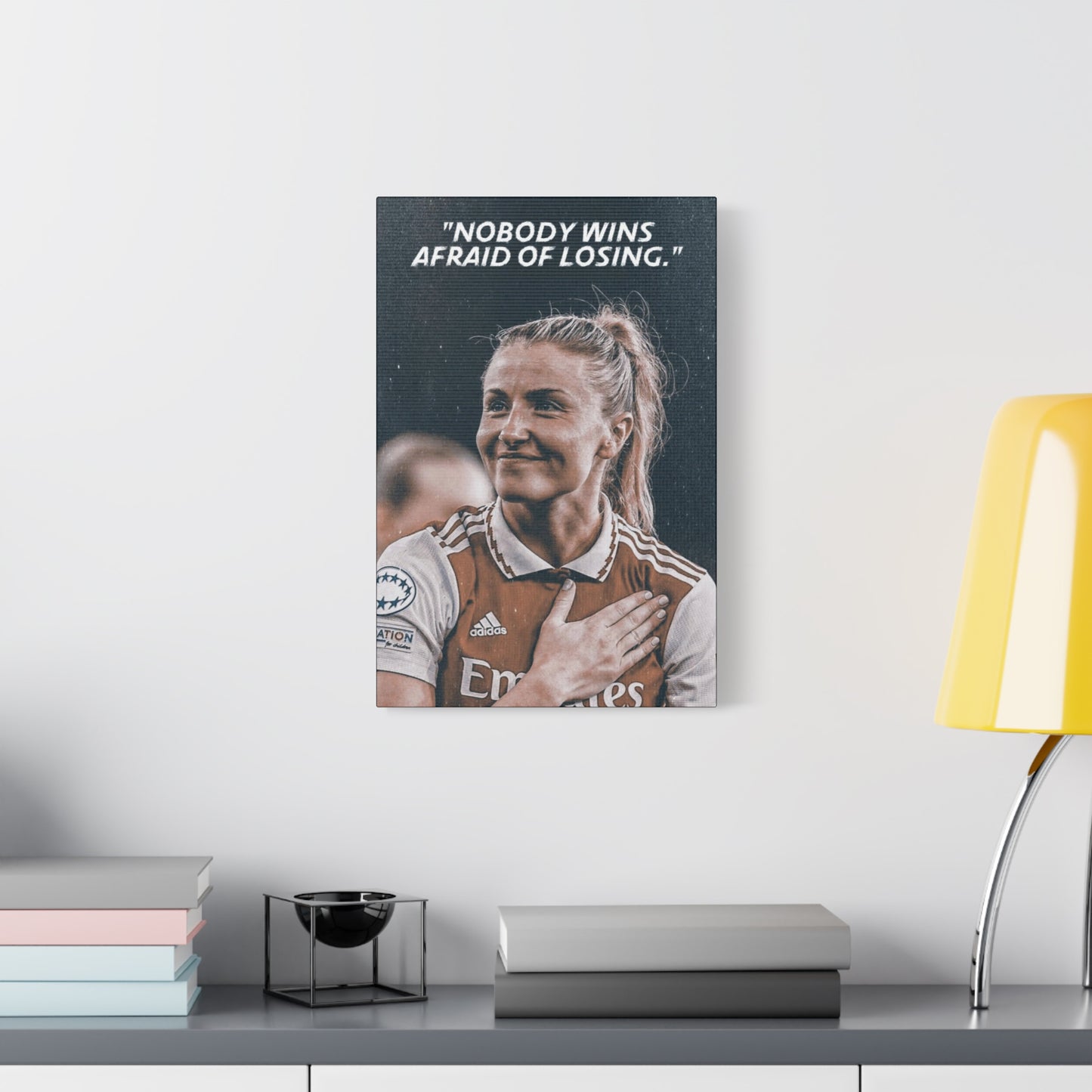 Leah Williamson Motivational Canvas