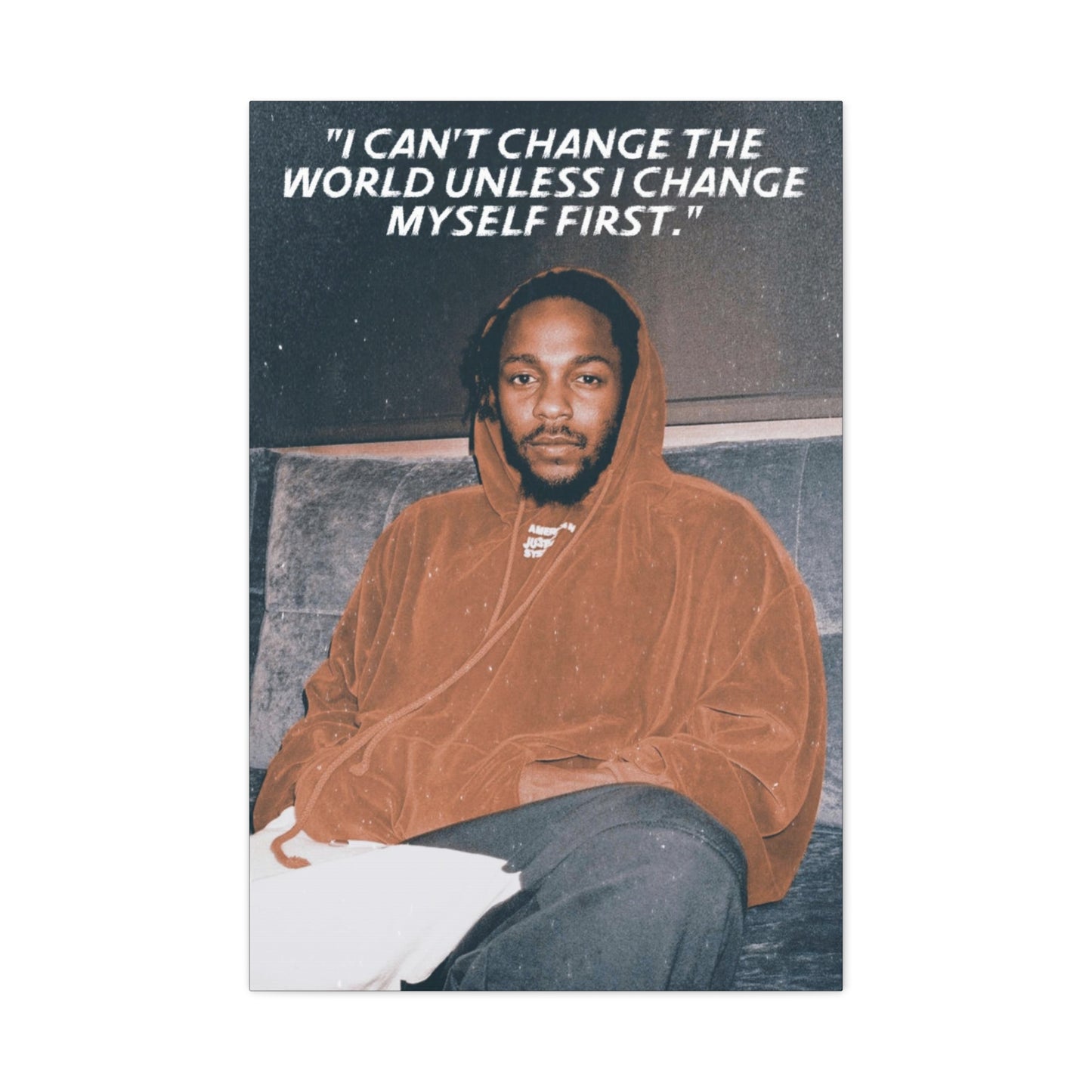 Kendrick Lamar Motivational Canvas